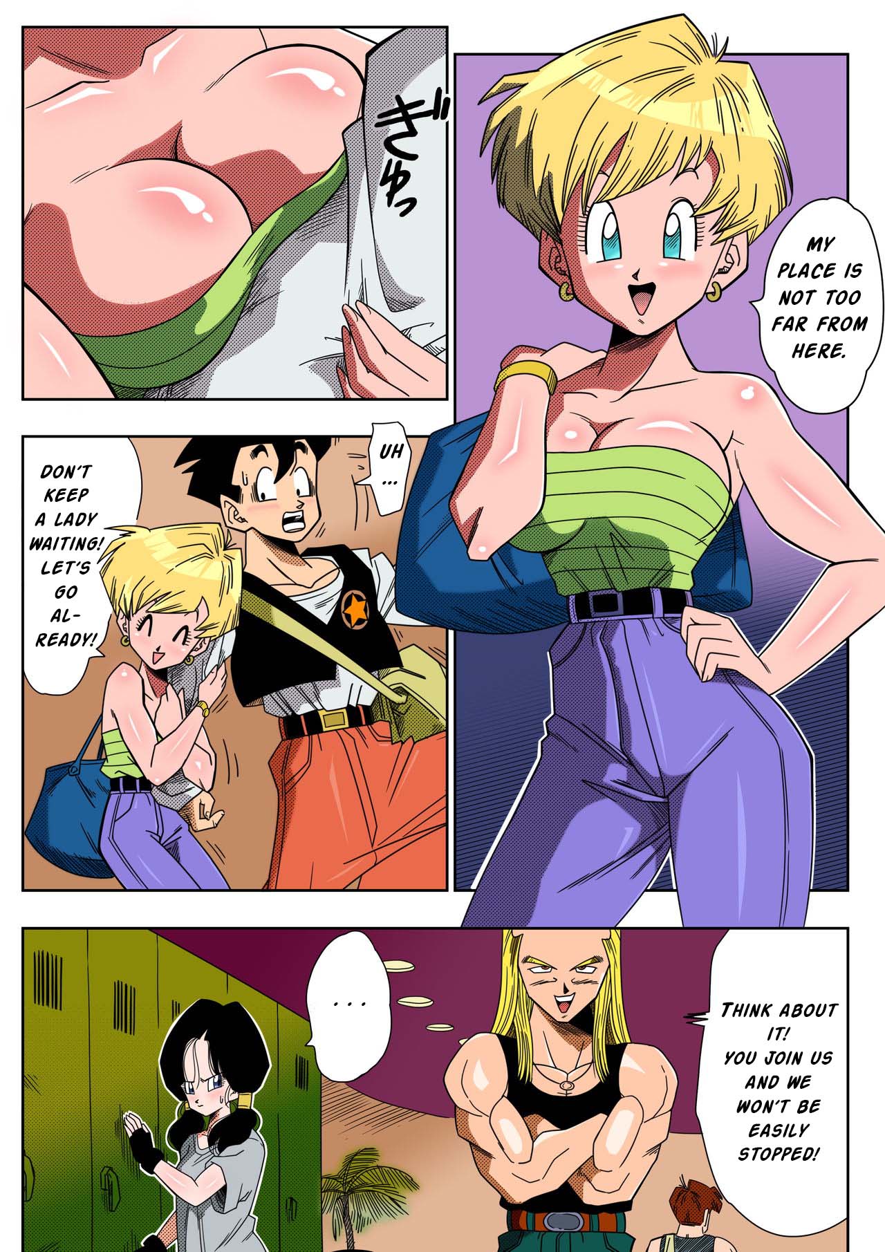 LOVE TRIANGLE Z Part 1-4 page 6 full