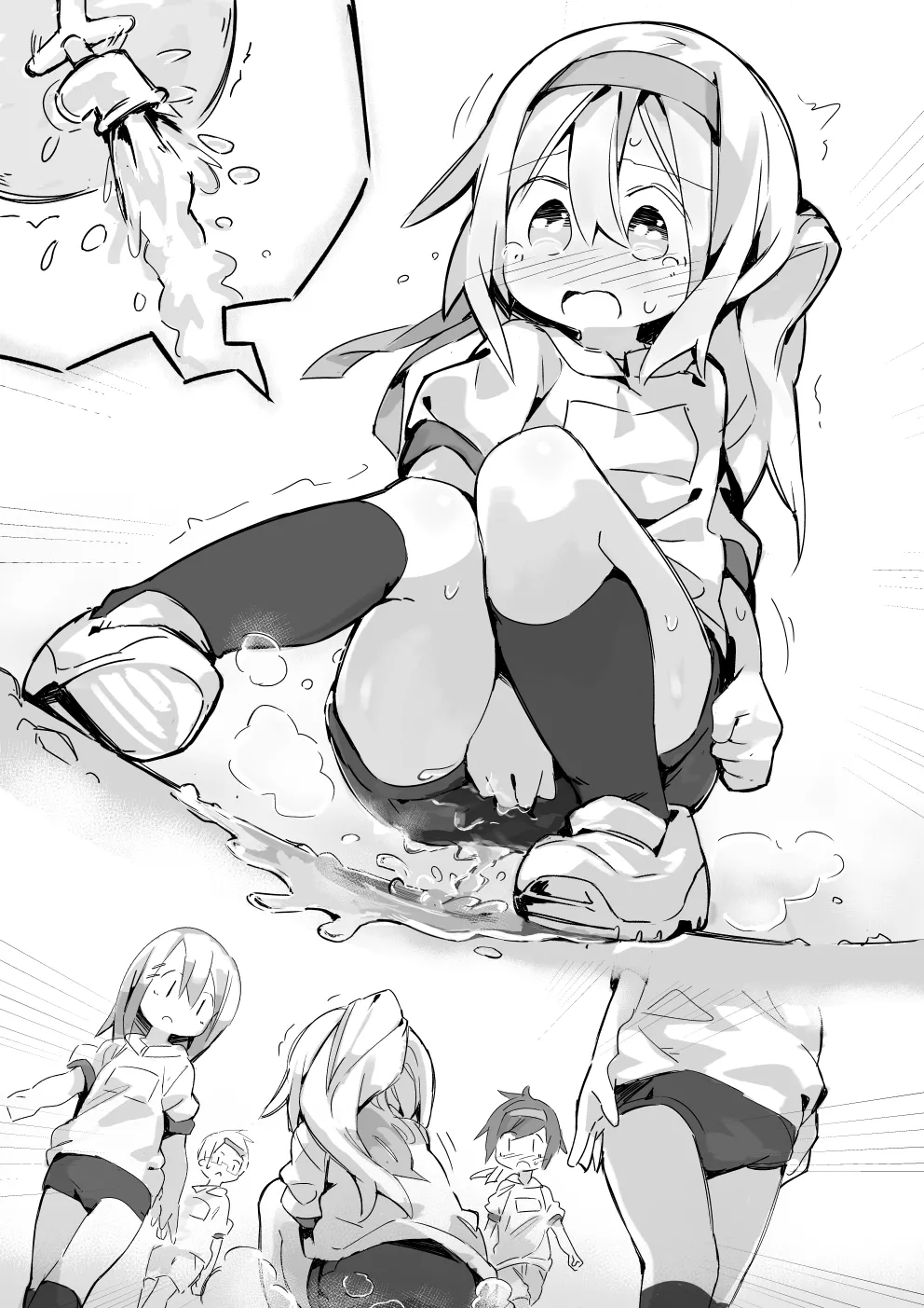 Suibun o Ippai Totta Onnnanoko page 6 full