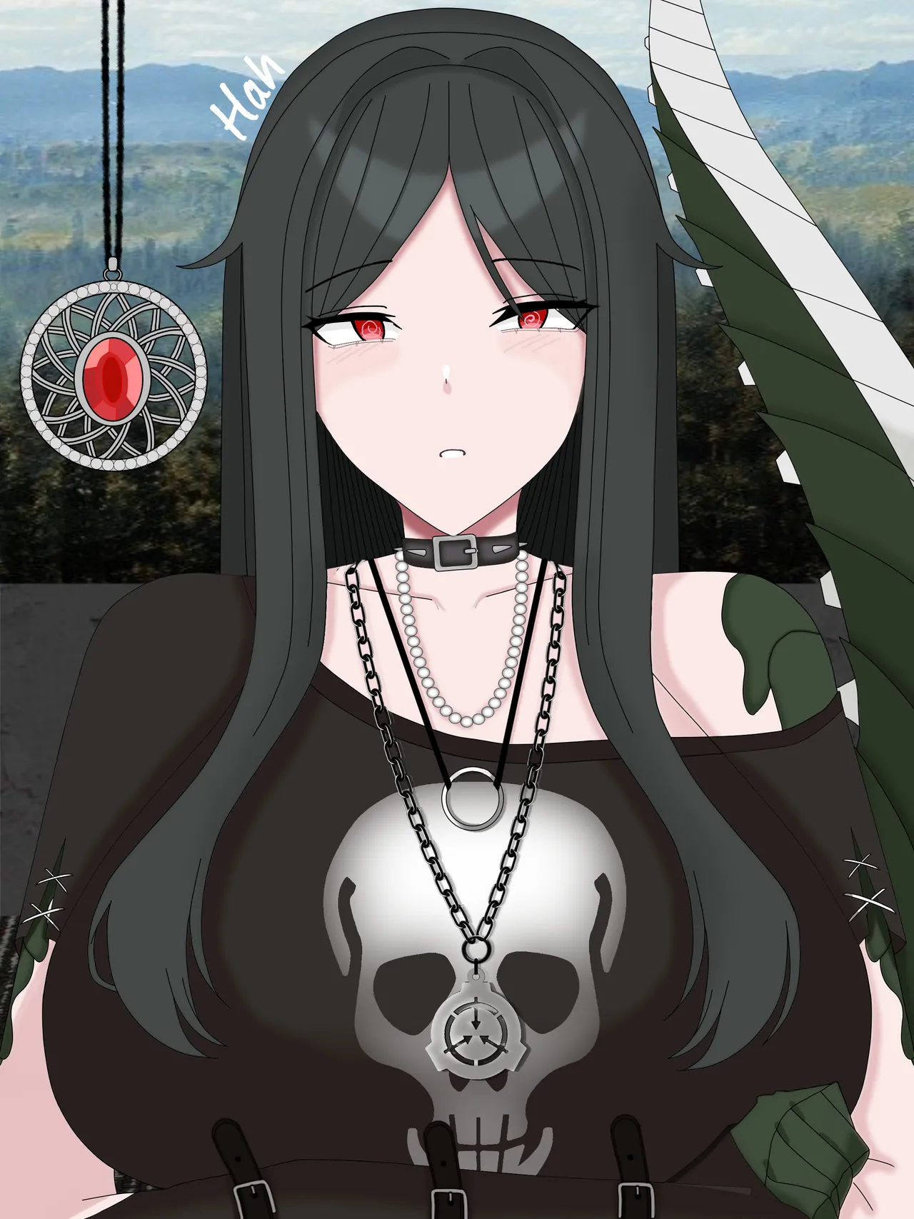 - SCP-682 Female - Doujinshi page 8 full