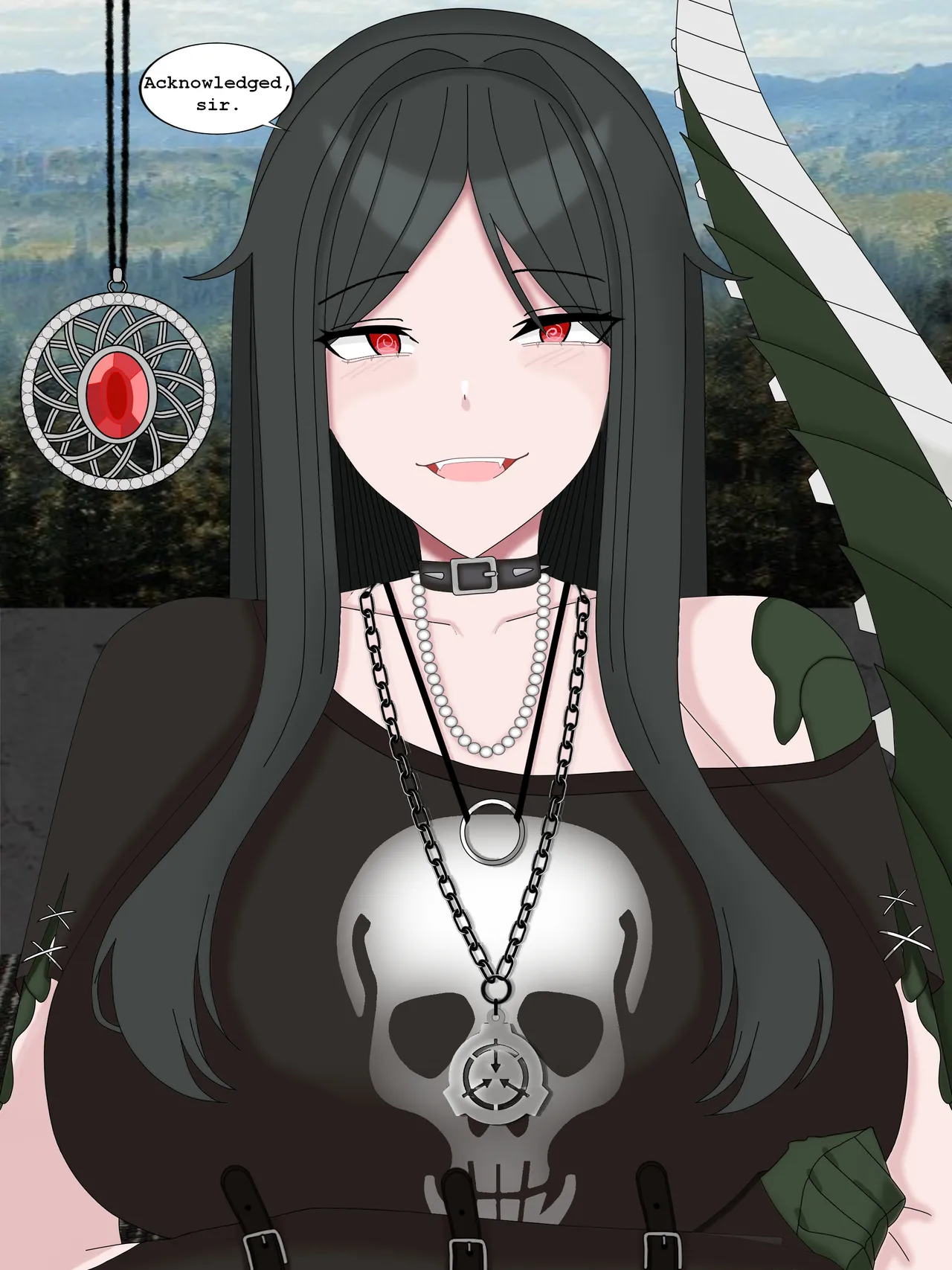 - SCP-682 Female - Doujinshi page 9 full