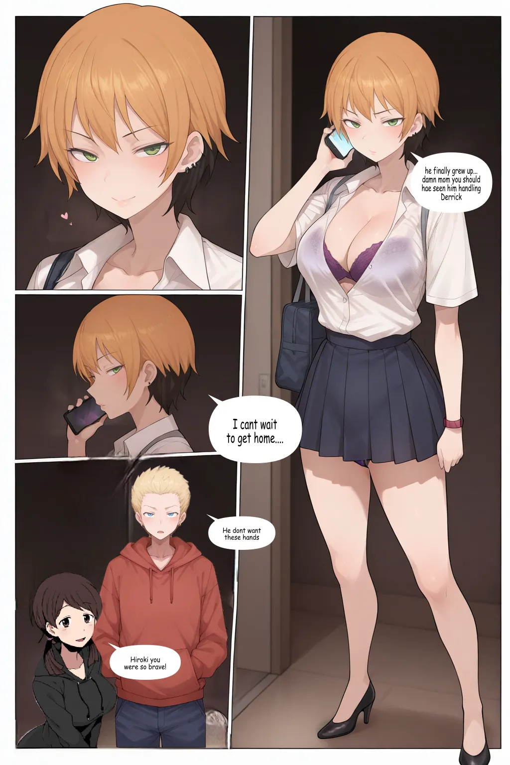 Kokojin no Tenkousei Fanmade Parody - Kanako page 2 full