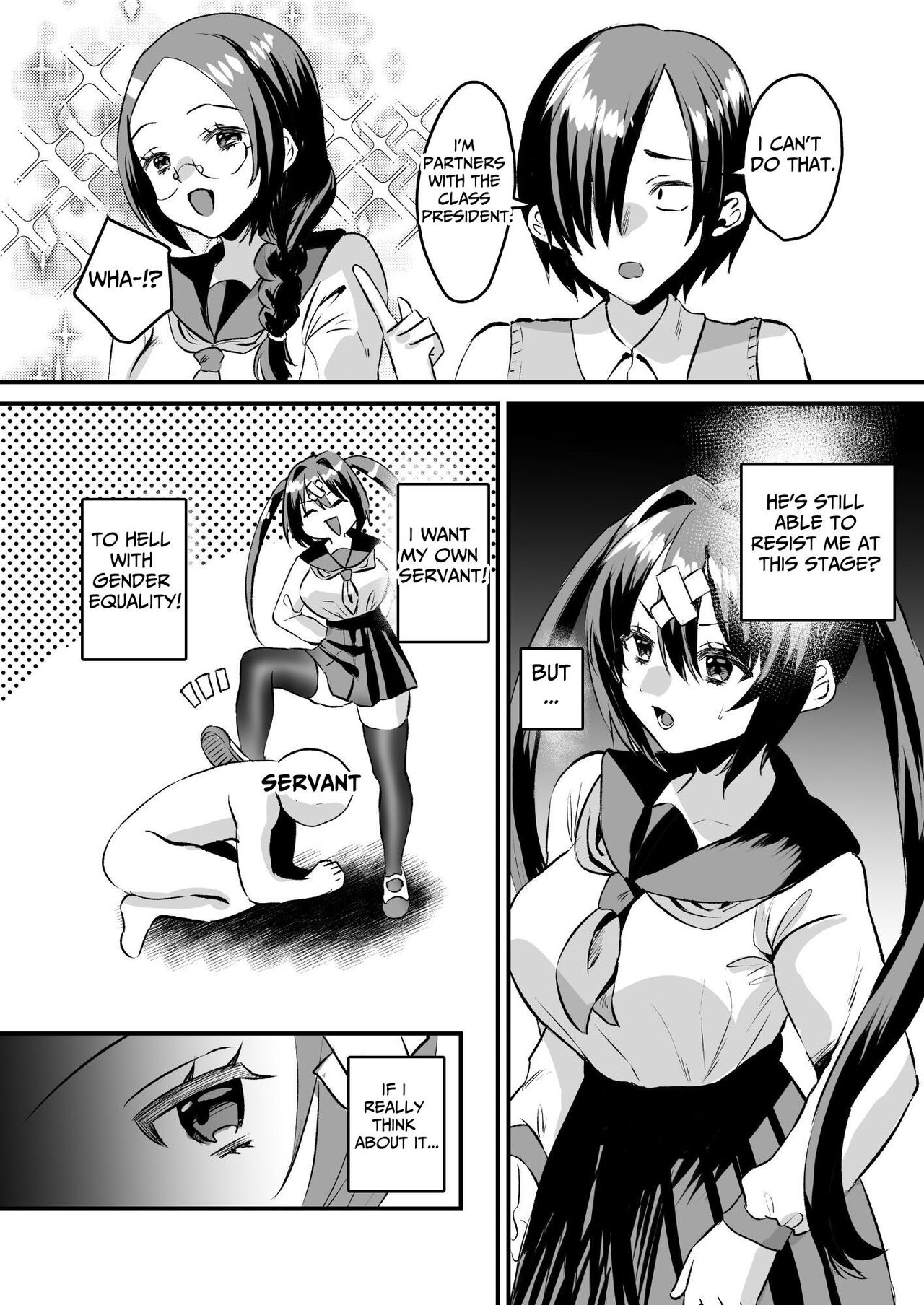 Gakuen Gyaku NTR ~Suki na Hito ga Iru no ni Okasareru~ | School Reverse NTR ~I Got Raped Despite Having a Crush on Someone Else~ page 8 full