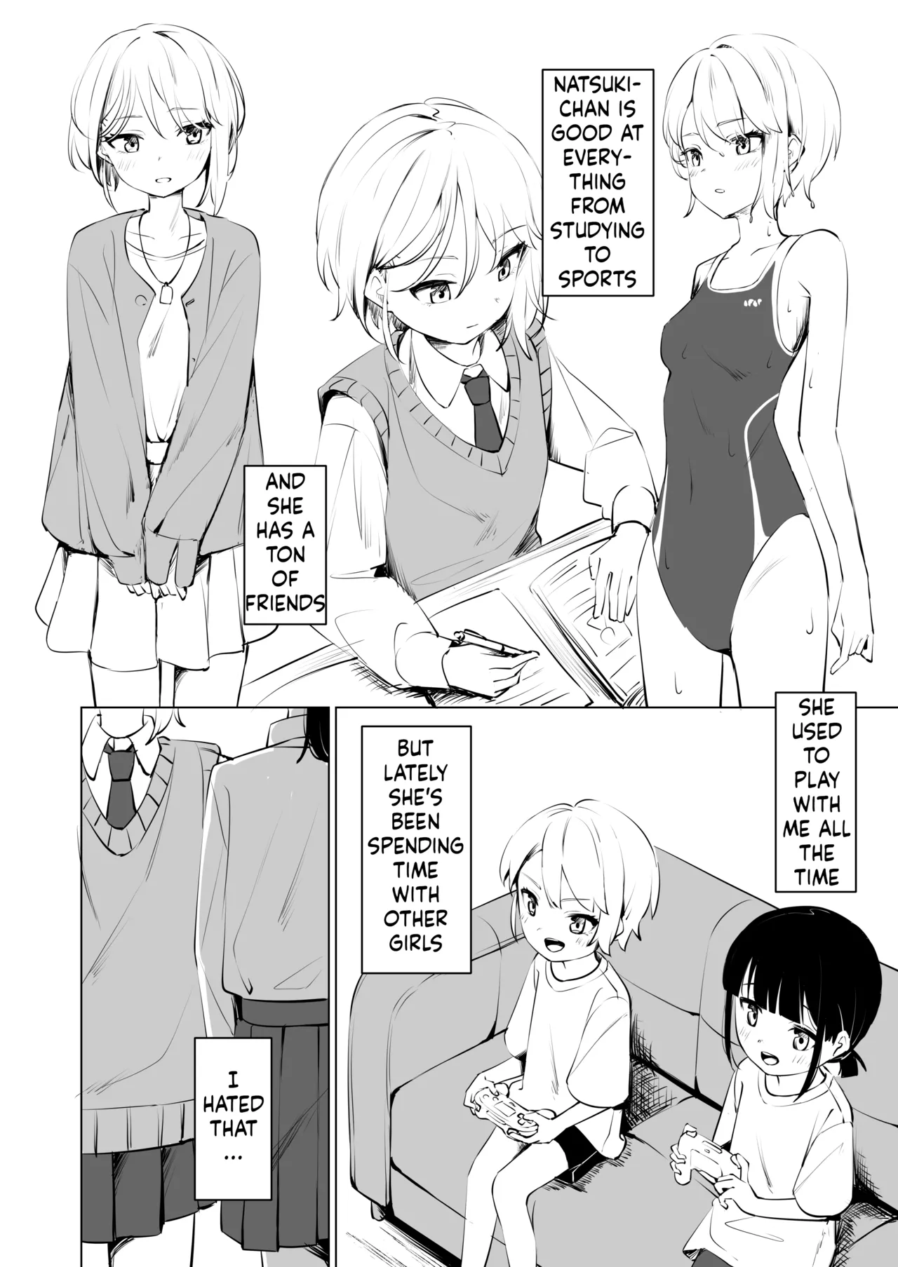 Osananajimi ni Ochinchin Hayasarete Kankinsareru Hanashi page 4 full