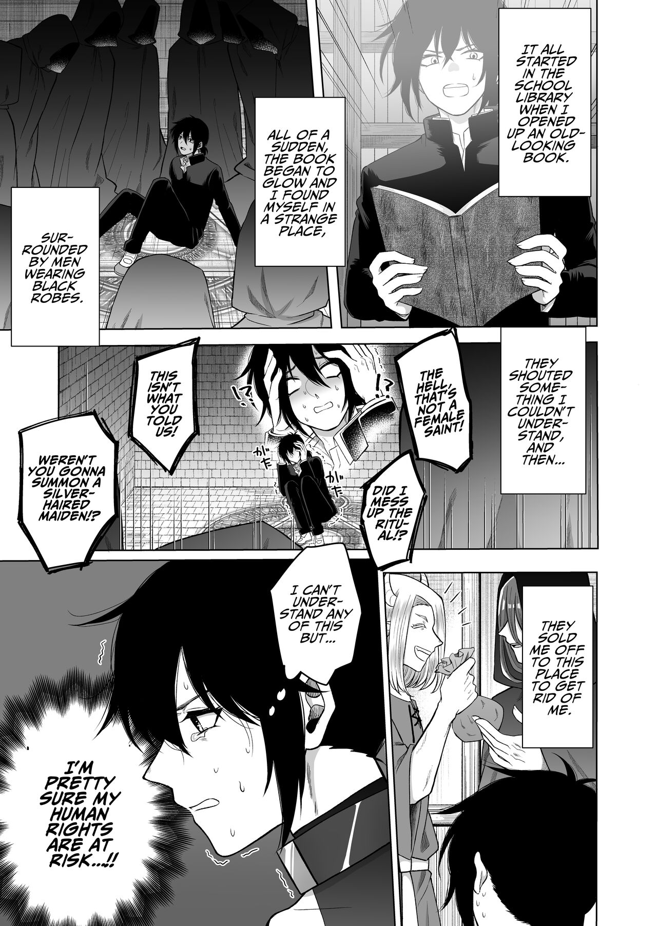 I was made a pet in another world page 3 full