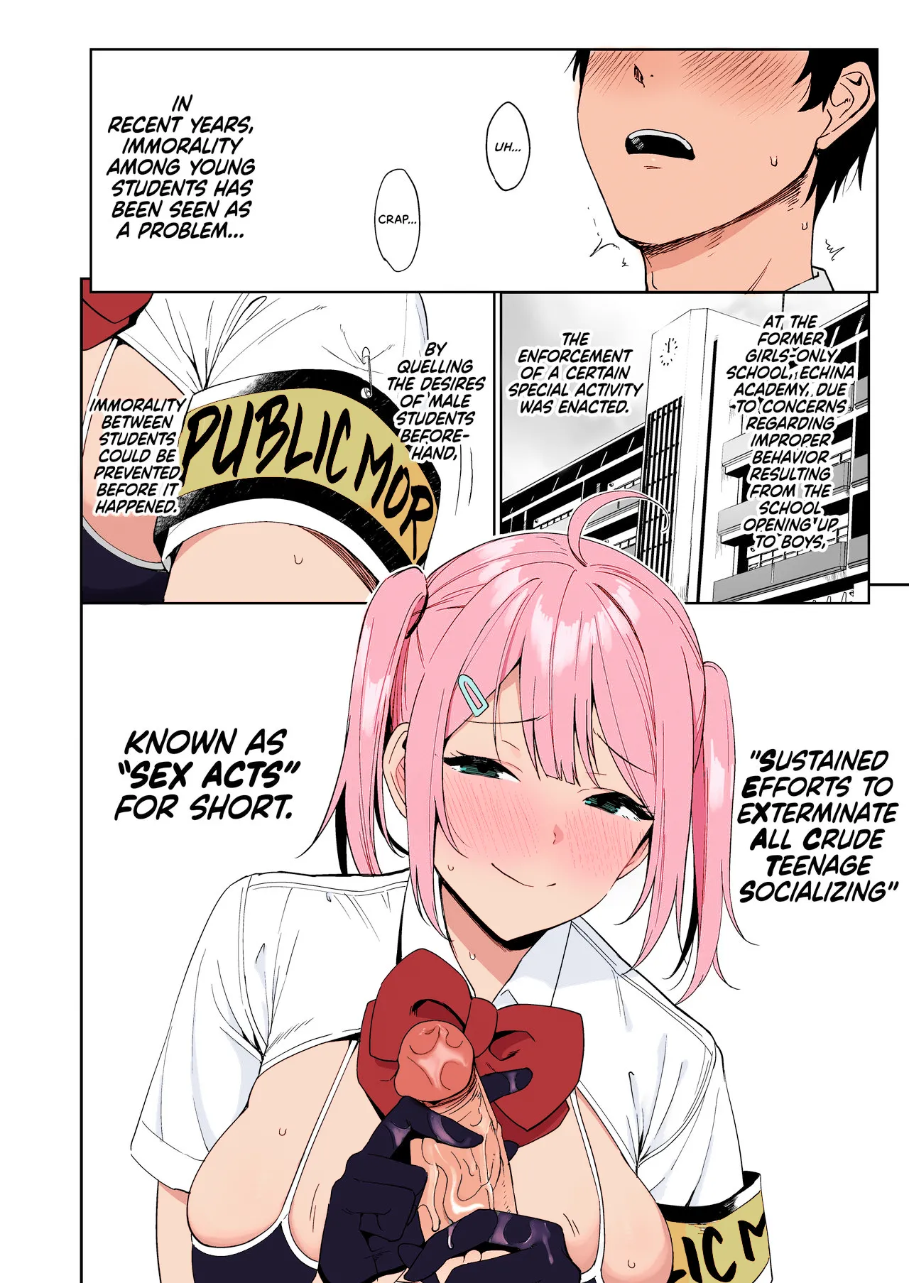 Fuuki Iin to Fuuzoku Katsudou SEX ACTS with a Member of the Public Moral Committee page 5 full