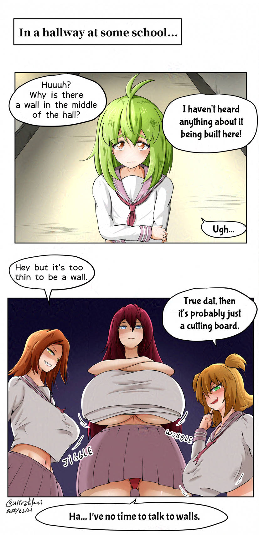 Surpassing Size by UrutoraTofuNii page 1 full