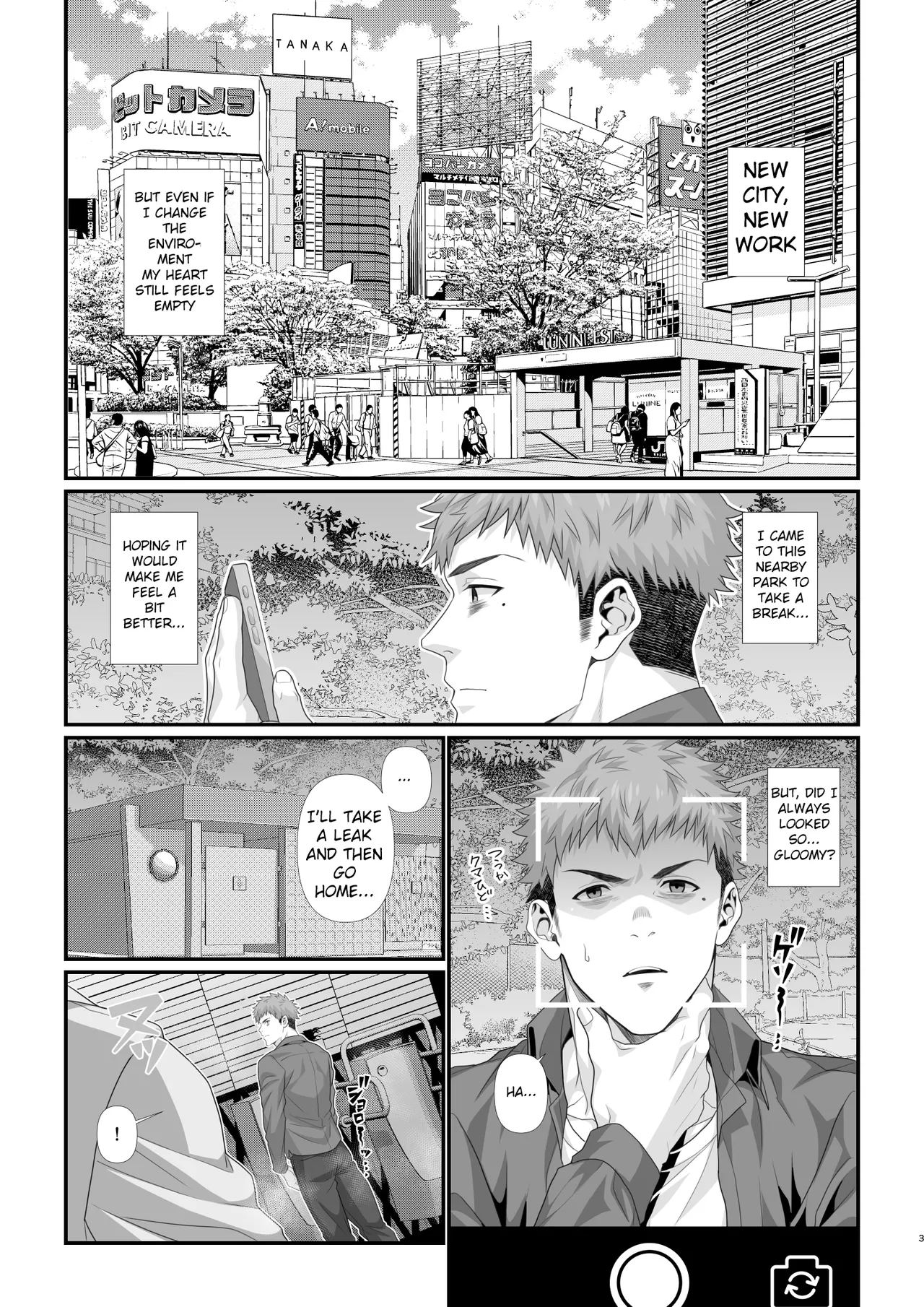 Fanbox November - A Heartbroken Straight Male's Descent into Pleasure page 2 full