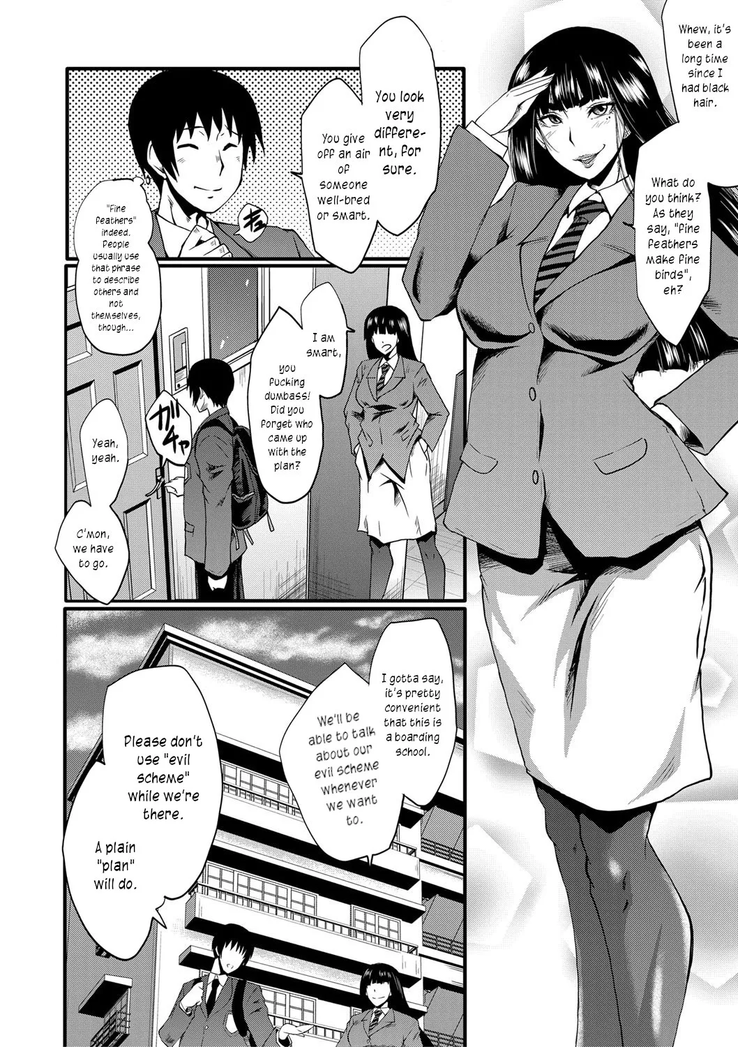 Mesu Kyoushi Gakuen Tengoku, Fuck 01 | The Principal of an Academy with only Female Teachers, Part 1 page 4 full