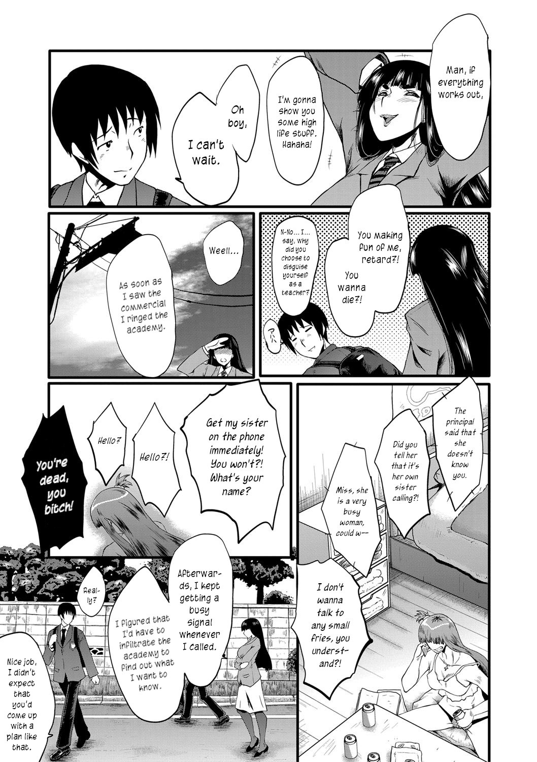Mesu Kyoushi Gakuen Tengoku, Fuck 01 | The Principal of an Academy with only Female Teachers, Part 1 page 5 full