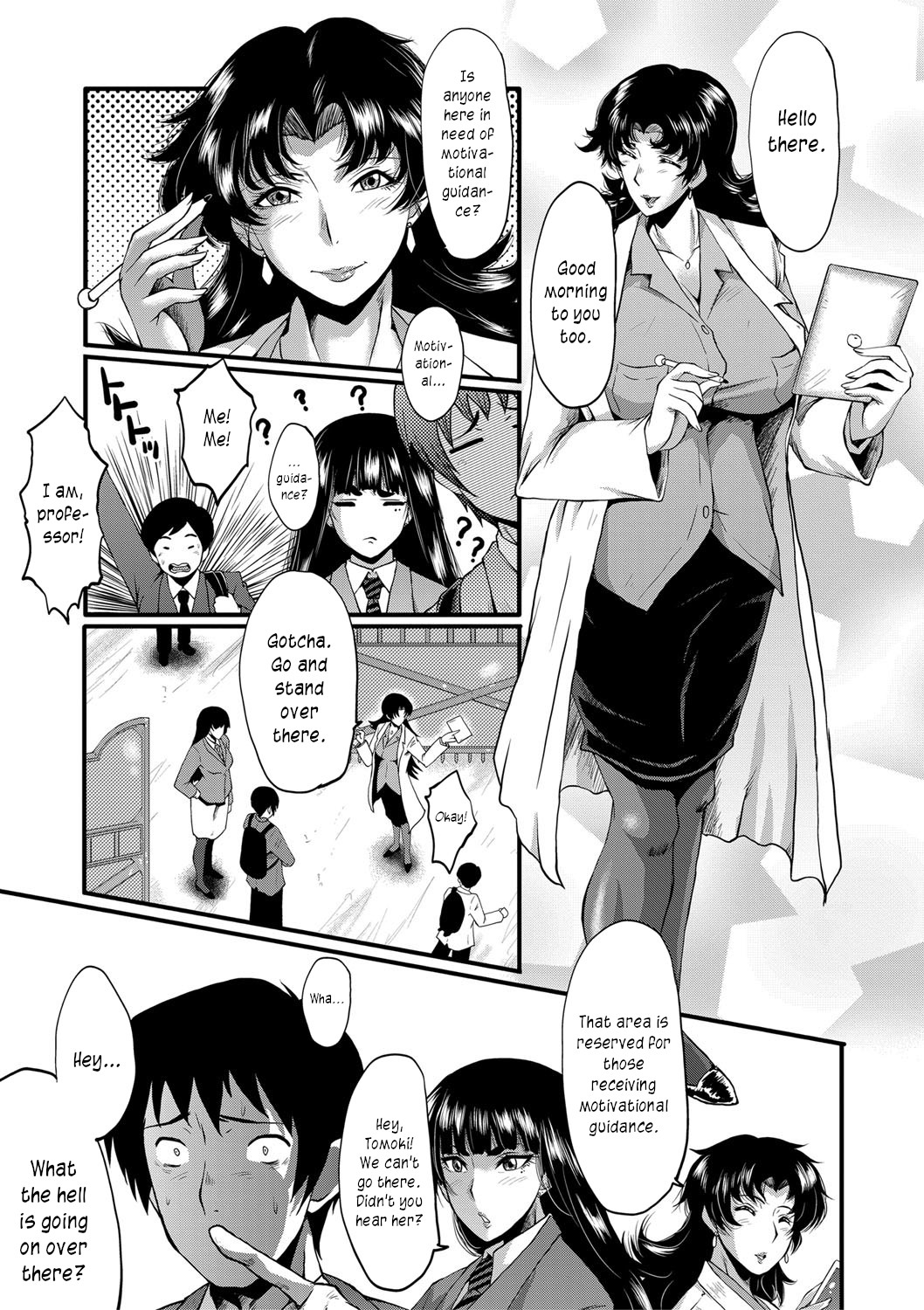 Mesu Kyoushi Gakuen Tengoku, Fuck 01 | The Principal of an Academy with only Female Teachers, Part 1 page 7 full