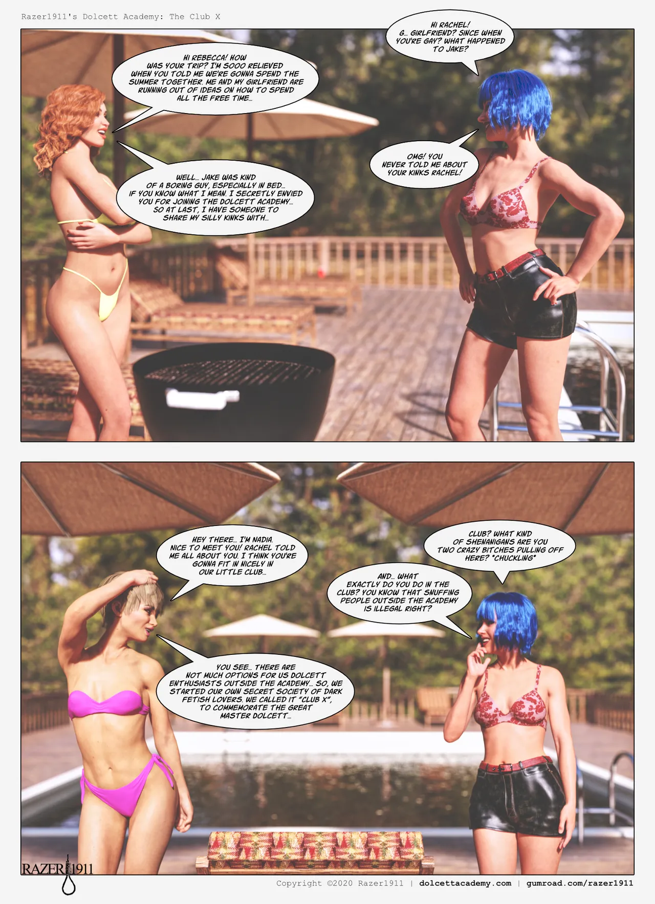 多尔赛特学院系列 第 10 卷 -X 俱樂部 page 3 full