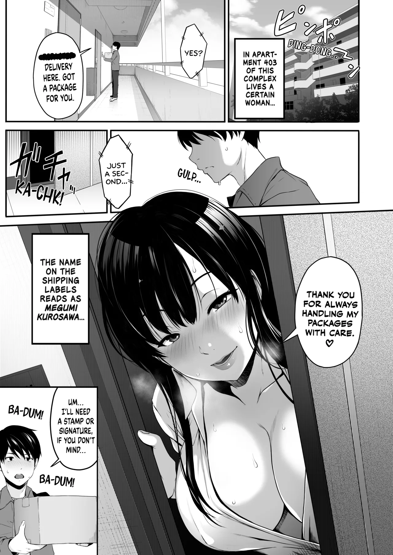 Takuhai-kun ga Yarareta! ~Hatsujou Onee-san ga Neratteita Otodokemono wa Oredeshita~ | Bagged a Delivery Boy! ~The Package the Horny Lady Was Expecting Was the One in My Pants~ page 2 full