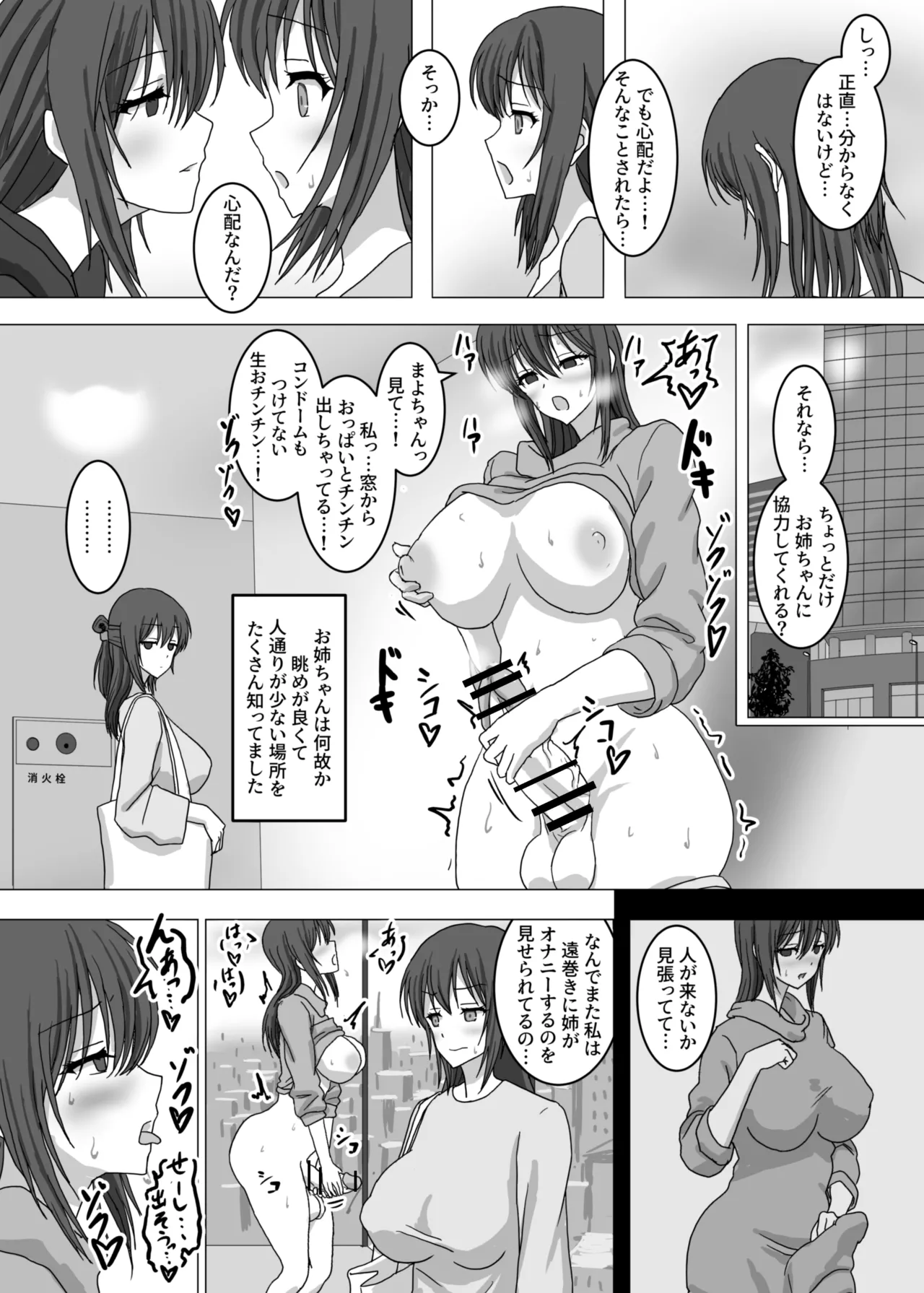 なんで私…ふたなりのお姉ちゃんと露出オ〇ニーすることになったんだっけ…? page 5 full