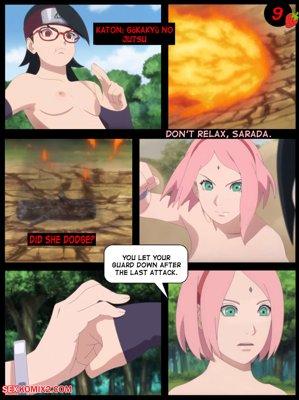 Naruto. Spicy workout. KristoLin for sexkomix2.com page 10 full