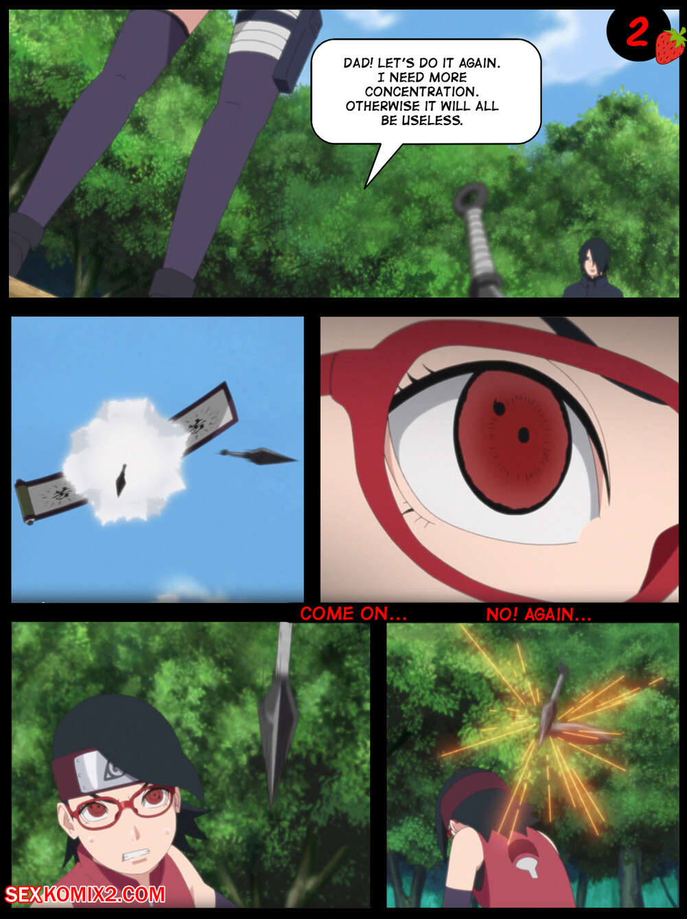 Naruto. Spicy workout. KristoLin for sexkomix2.com page 3 full