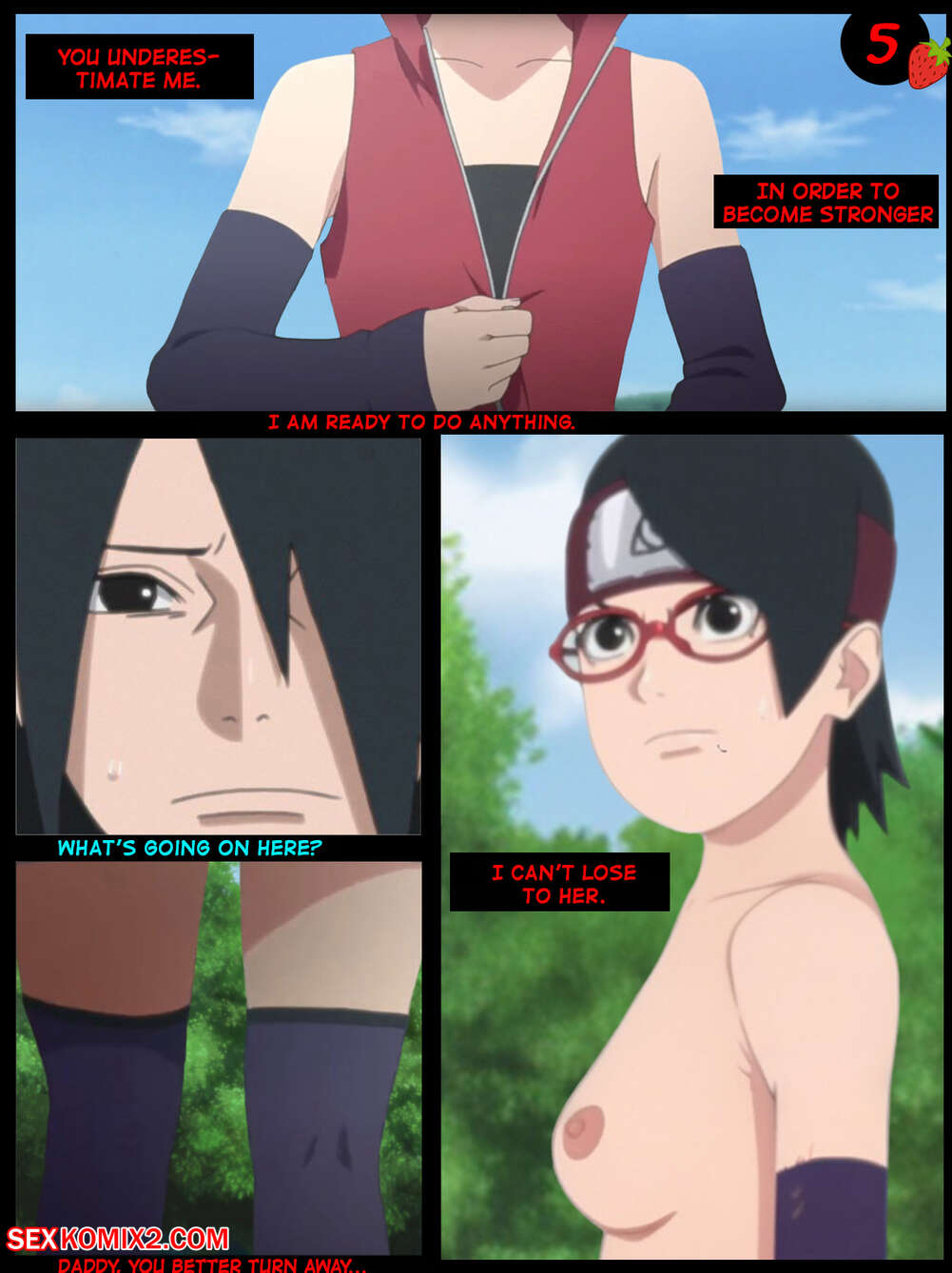 Naruto. Spicy workout. KristoLin for sexkomix2.com page 6 full