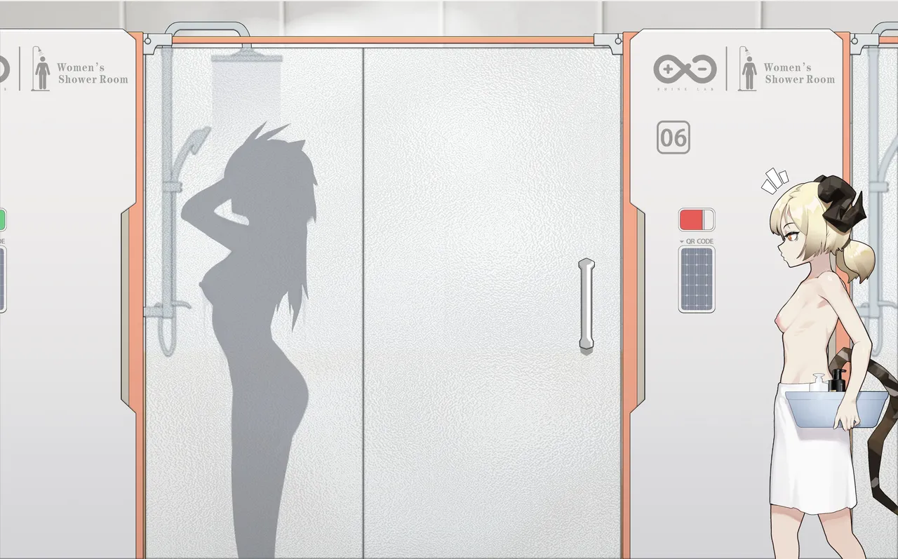 Patreon 小剧场 - 莱茵生命的高级公浴 page 4 full