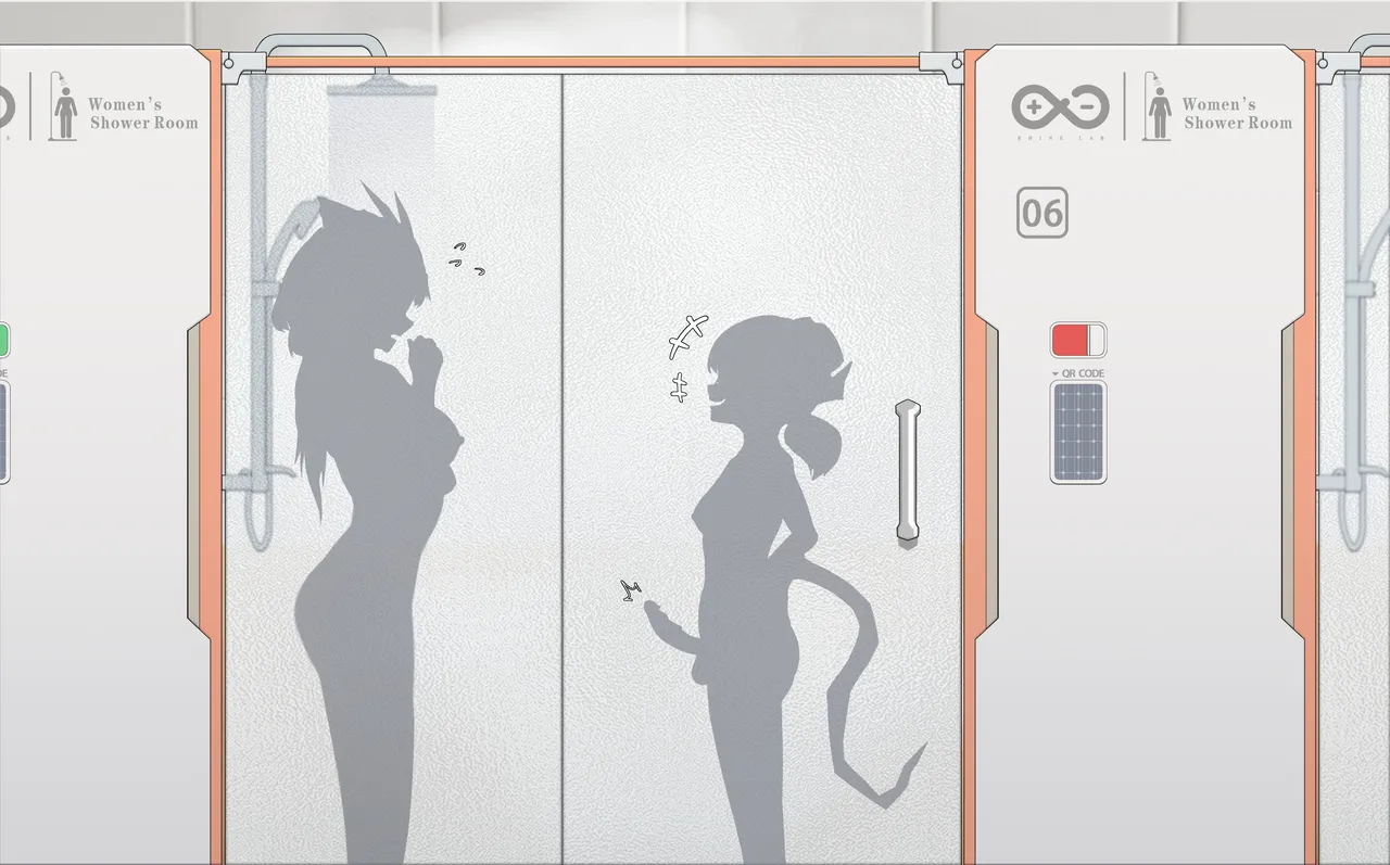 Patreon 小剧场 - 莱茵生命的高级公浴 page 7 full