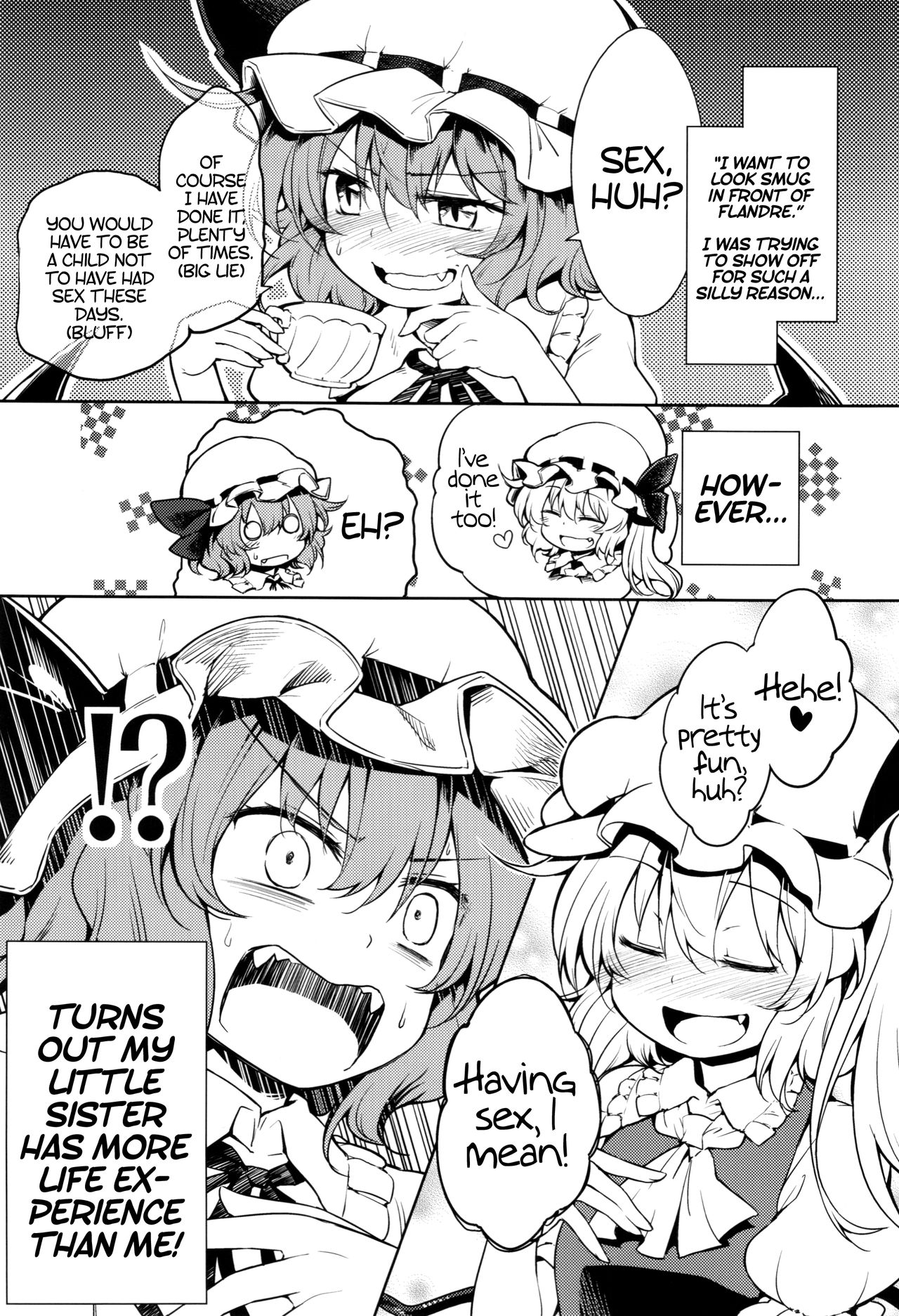Remilia Ojou-sama ni Ikenai Koto Suru Hon | A book about doing naughty things to Mistress Remilia page 3 full
