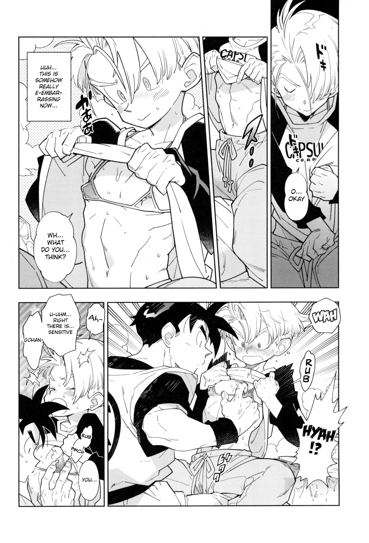 Nee Gohan-san Micro Bikini Suki desu ka? | Hey Gohan, Do You Like Microbikinis? page 10 full