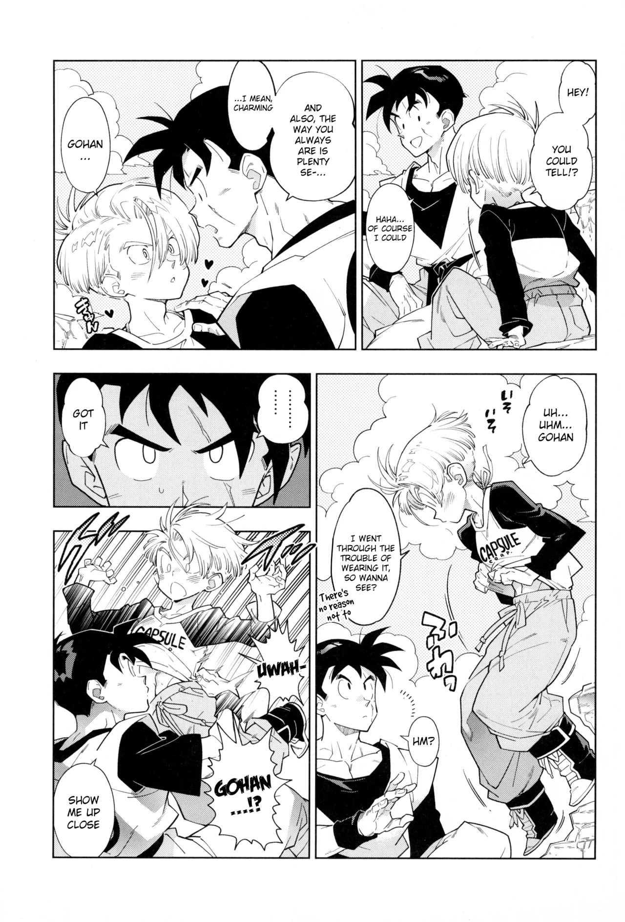 Nee Gohan-san Micro Bikini Suki desu ka? | Hey Gohan, Do You Like Microbikinis? page 9 full