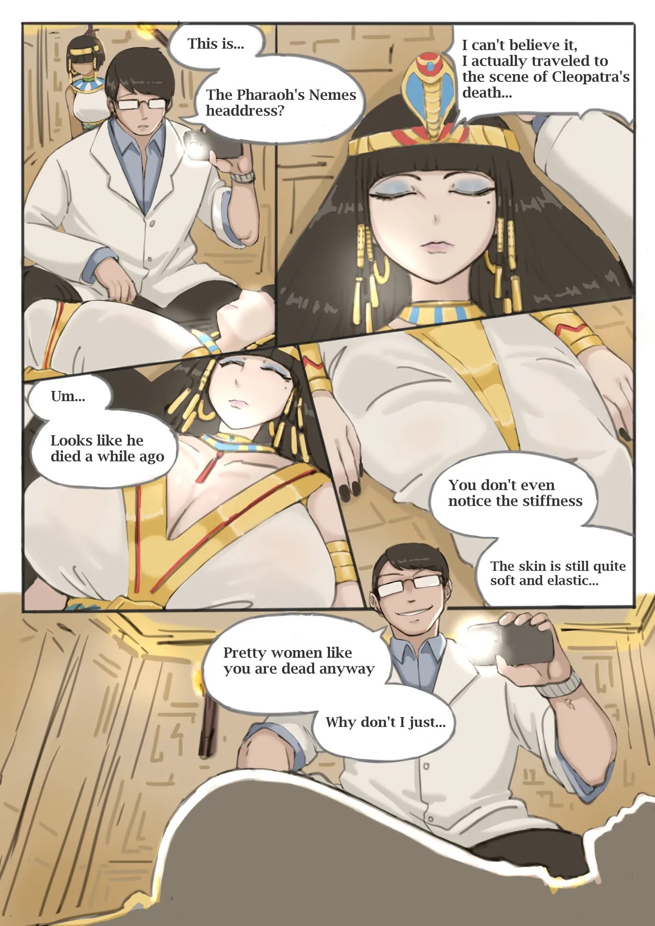 Cleopatra Necrophilia page 5 full