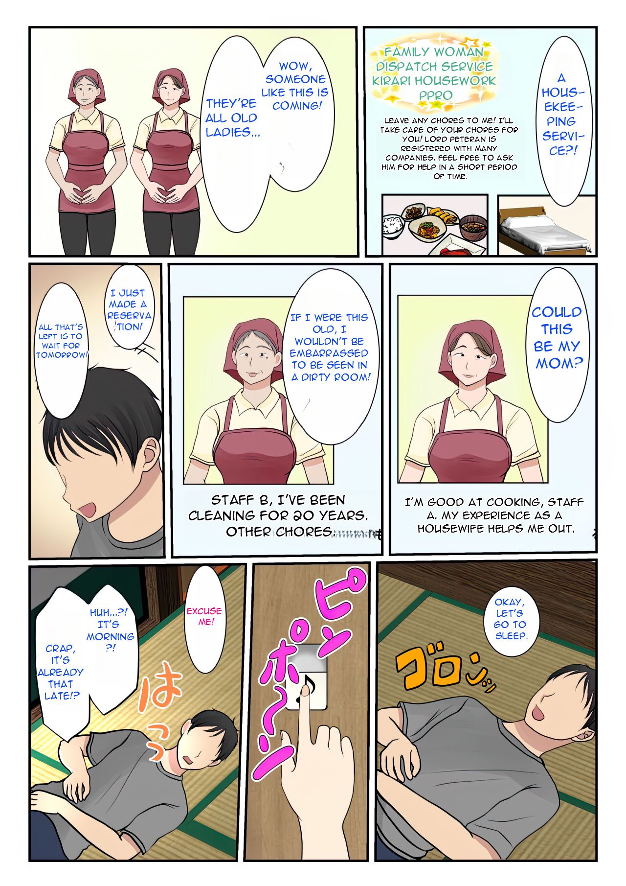 Kaseifu Yondara Haha ga Kita - I Called The Housekeeper and My Mother Came page 7 full