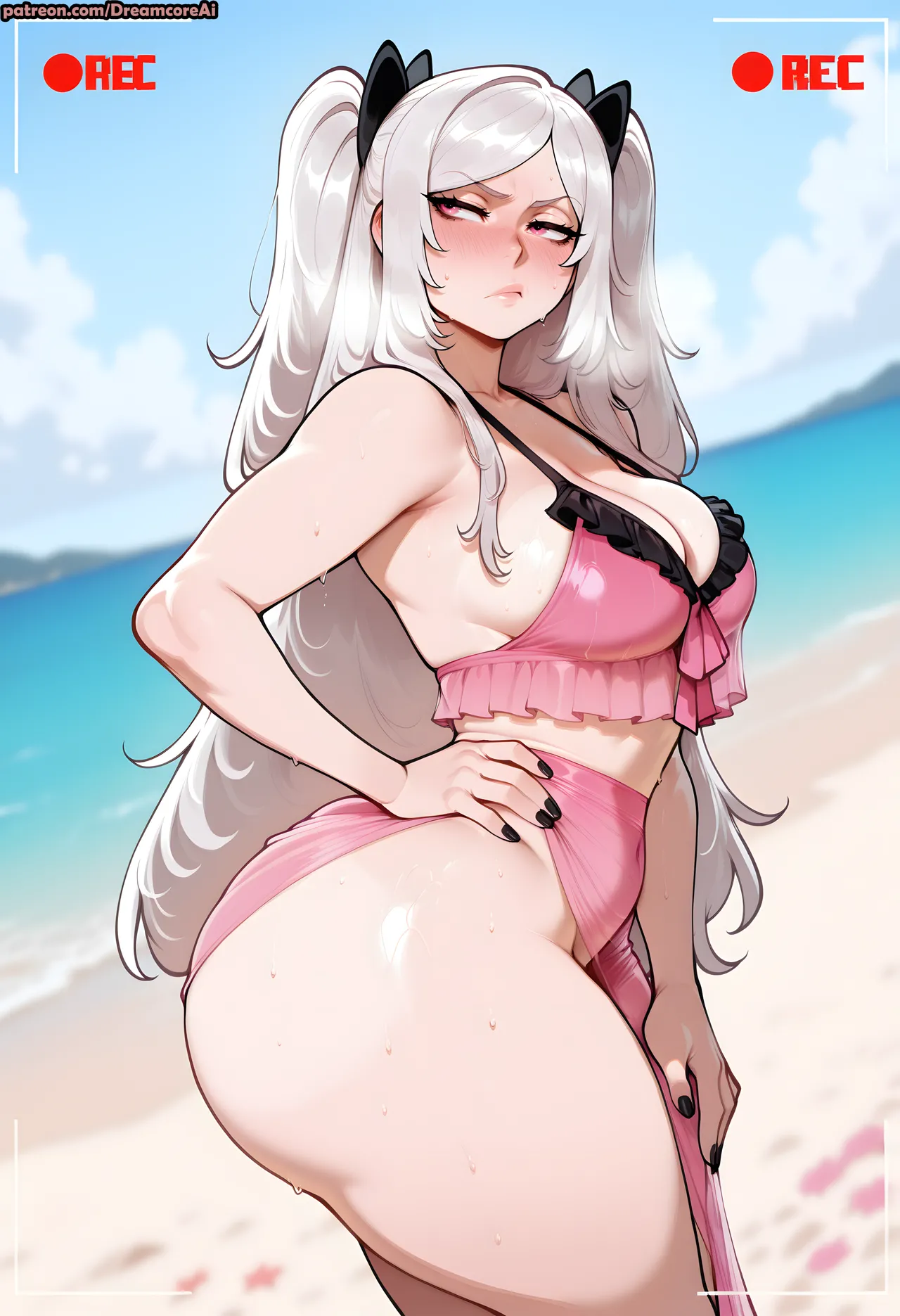 Set - 213 Alexia Midgar BWC dreamcoreart ai generated page 6 full