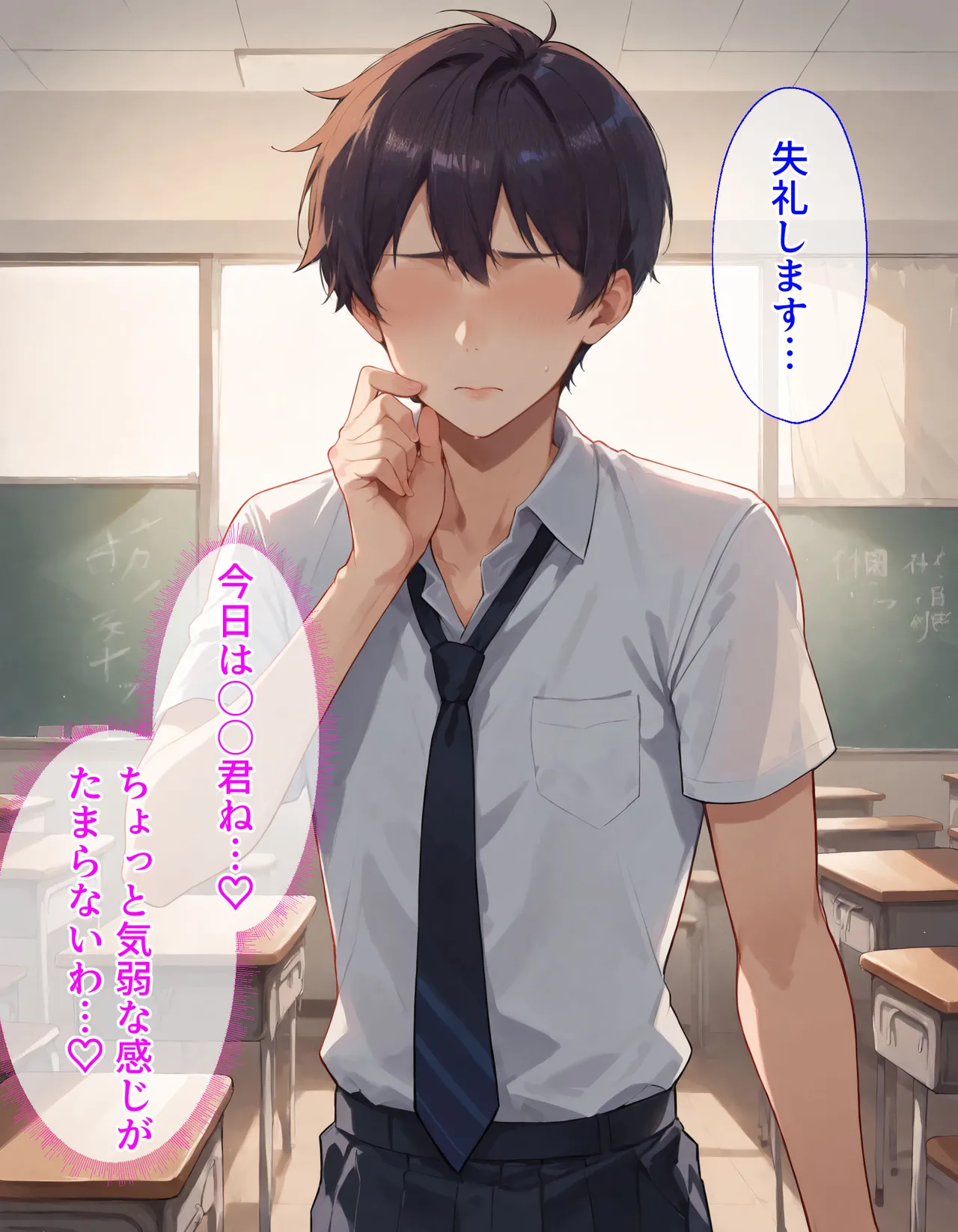 Younger shota-eating aunt - Until the spartan big-breasted female teacher loses her cock. page 7 full