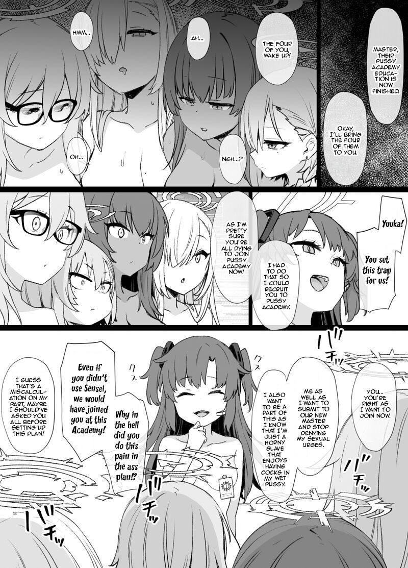 Blue Archive Brainwashing Bunny Slave Additional Manga page 5 full