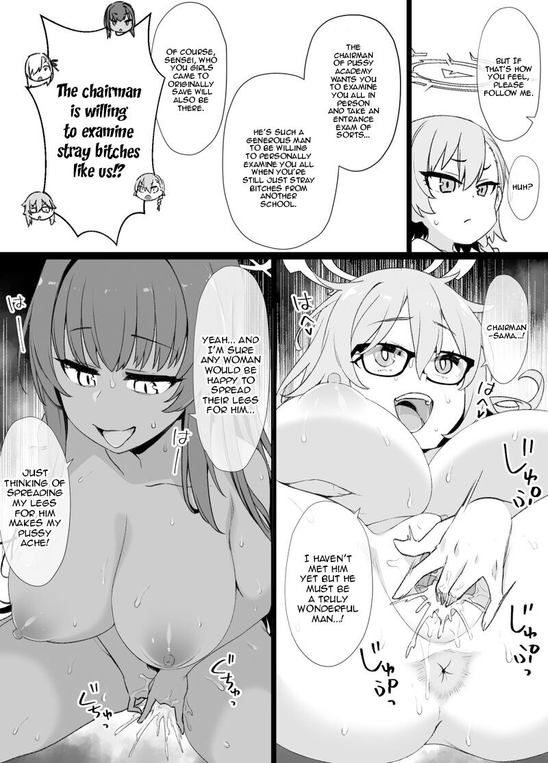 Blue Archive Brainwashing Bunny Slave Additional Manga page 6 full
