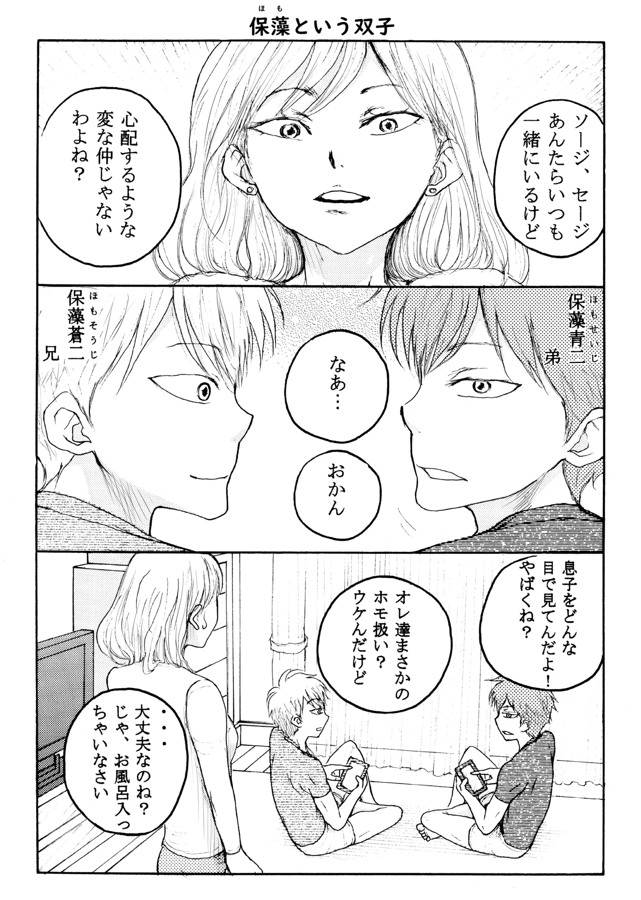 ホモ☆双生児 page 4 full