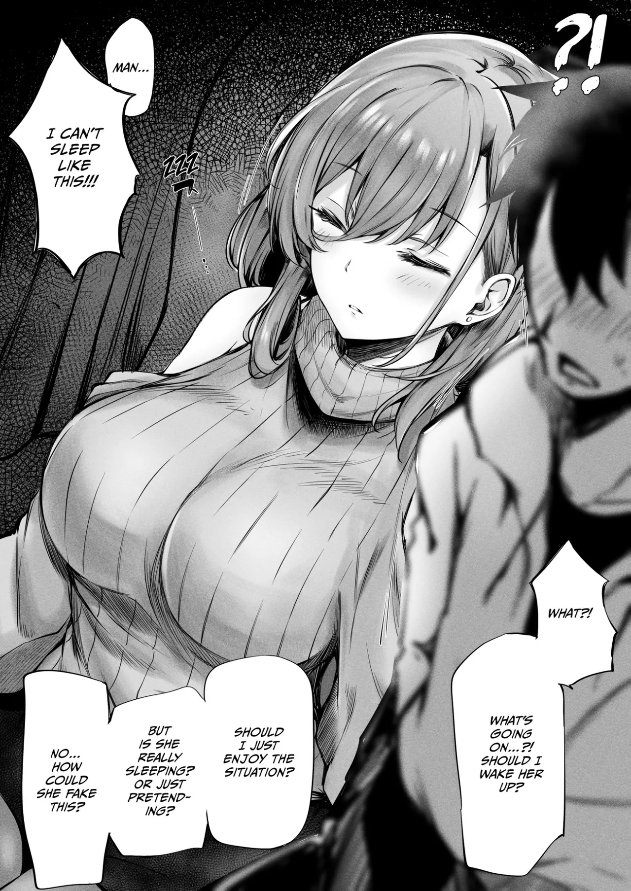 Tonari no Oneesan ga Ero sugite Shikottetara Kossori Nuite Kureta Hanashi | The Sexy Girl in the Next Seat Gave Me a Handjob page 8 full
