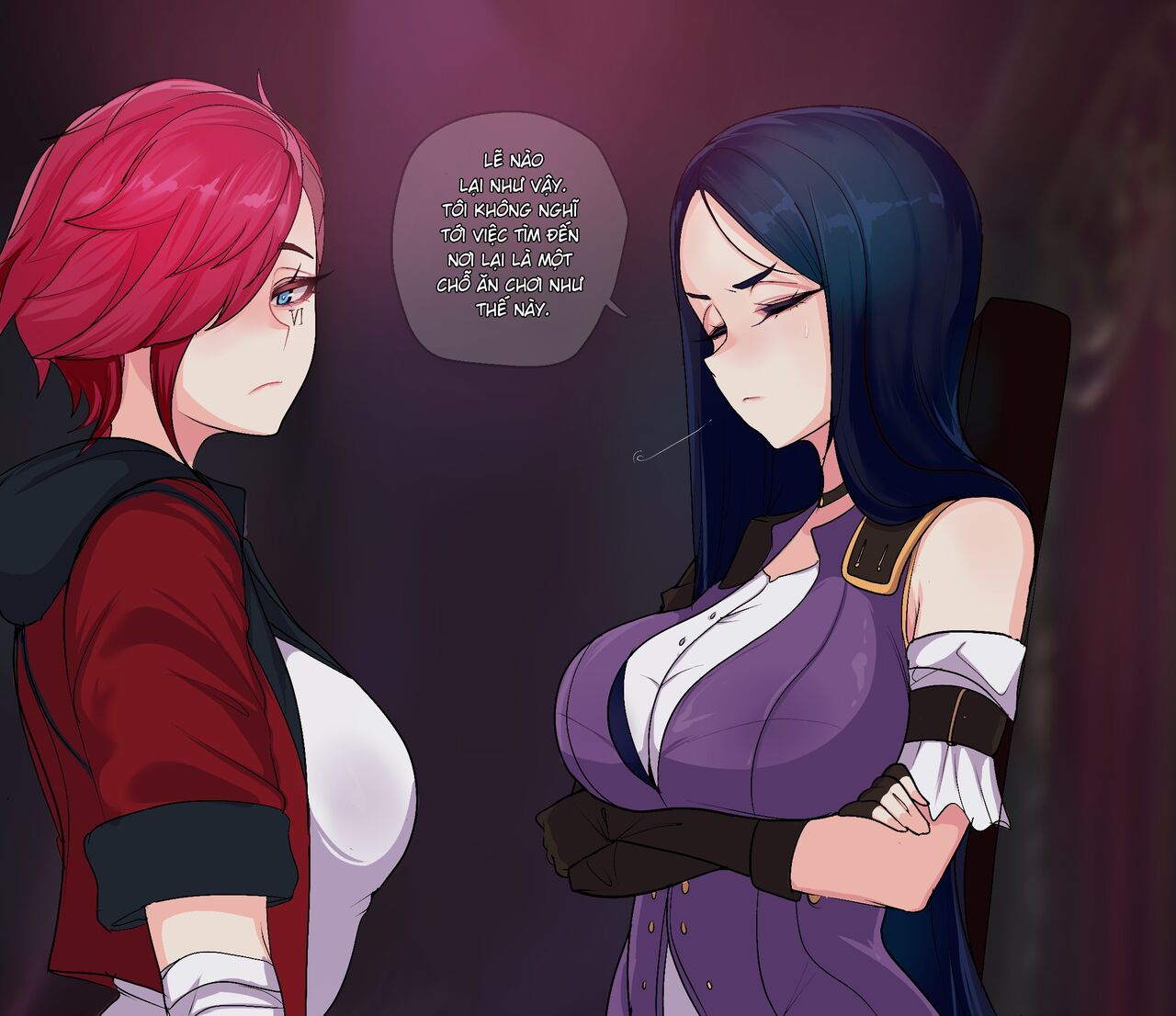 kimtoxic_Arcane_Vi,Caitlyn page 2 full