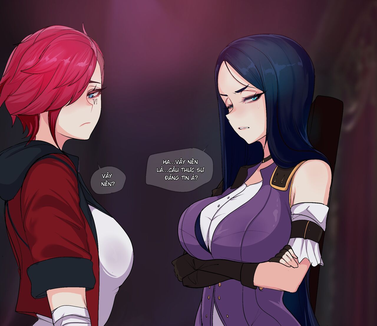 kimtoxic_Arcane_Vi,Caitlyn page 3 full