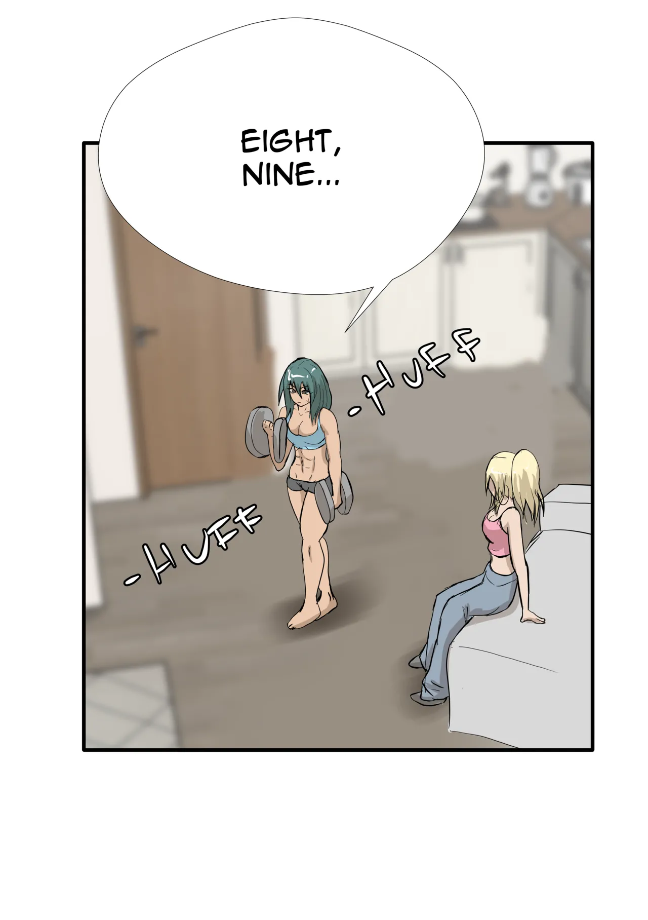 Alex and Danny's Weight Training Mishap! FINAL page 1 full