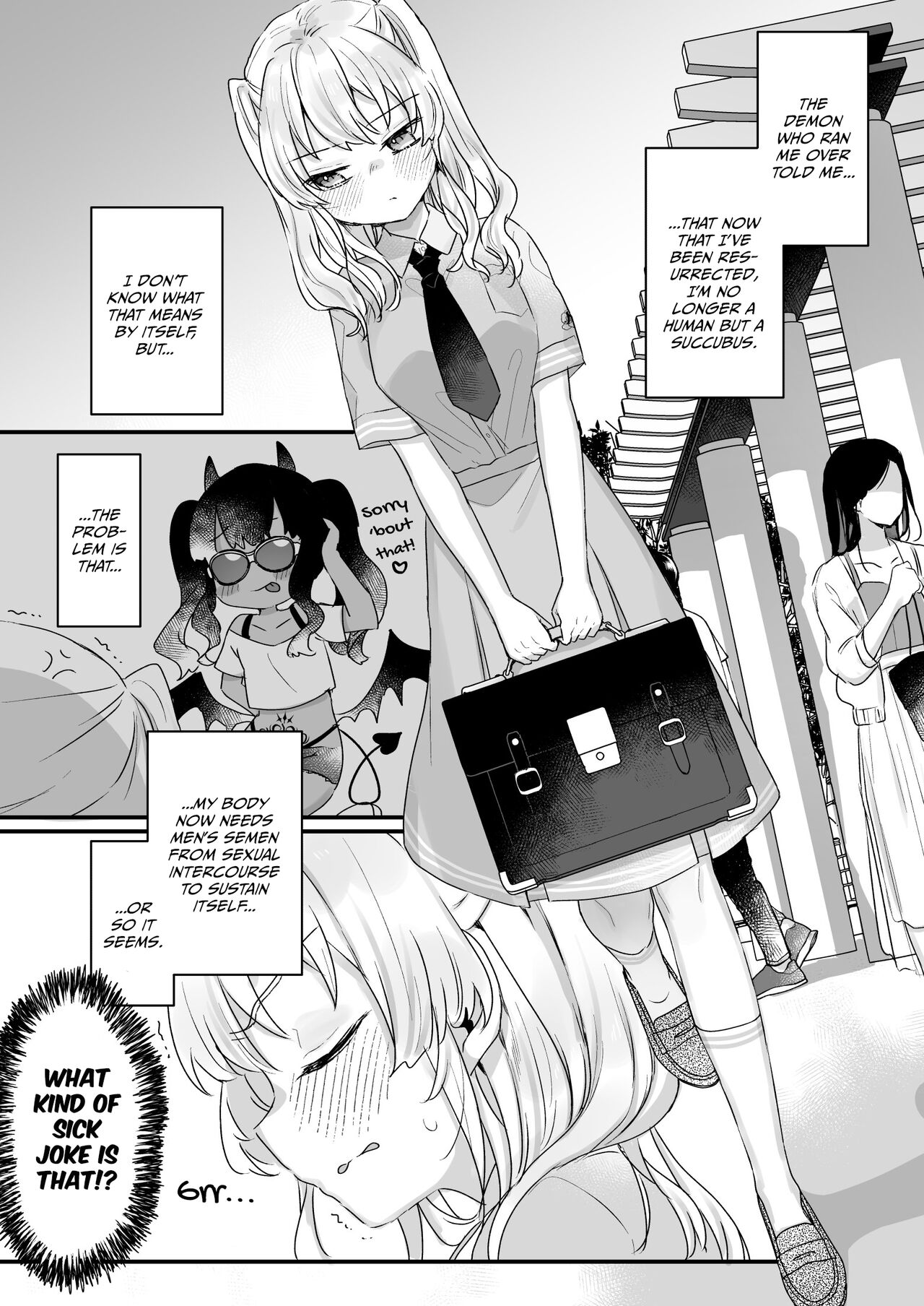 Naritakunai noni Succubus ni Natte Shimatta Honda-san | Ms. Honda Became A Succubus Even Though She Didn't Want To page 6 full