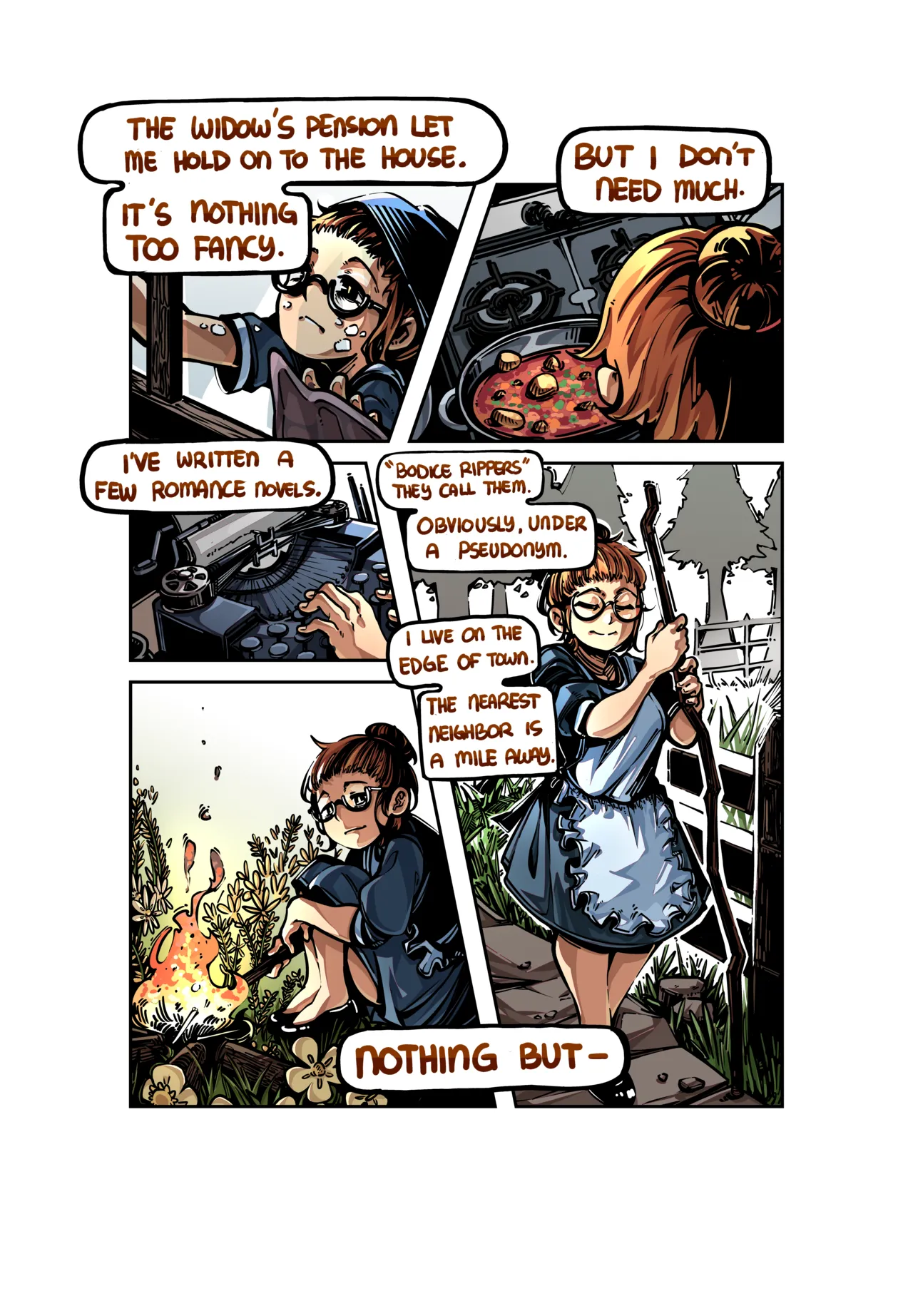 Miss Cannery's Houseguest page 8 full