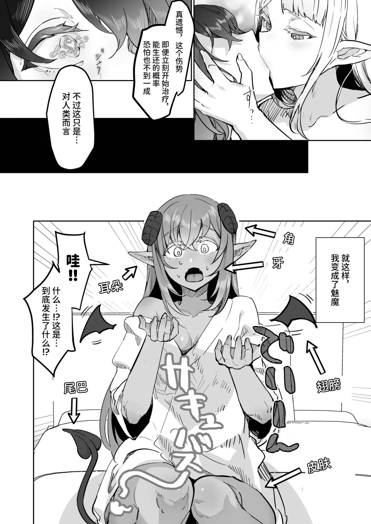 Futanari Chiryou Succubus Clinic Zero ~Succubus Kenshuu Choukyou Hen~ | 扶她治疗魅魔诊所 零~魅护士调教培训篇~ page 6 full