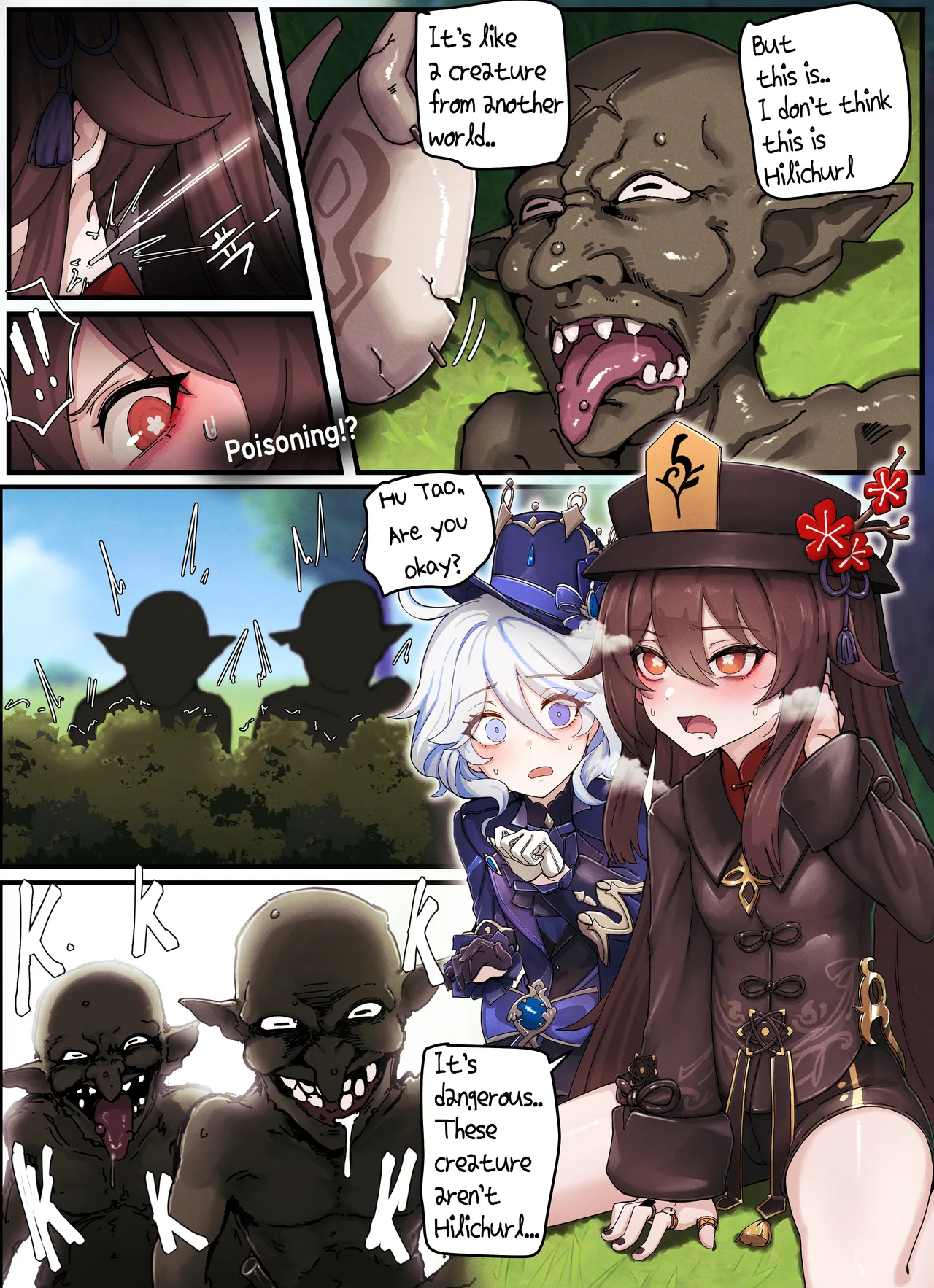 Hutao and Furina full page 5 full