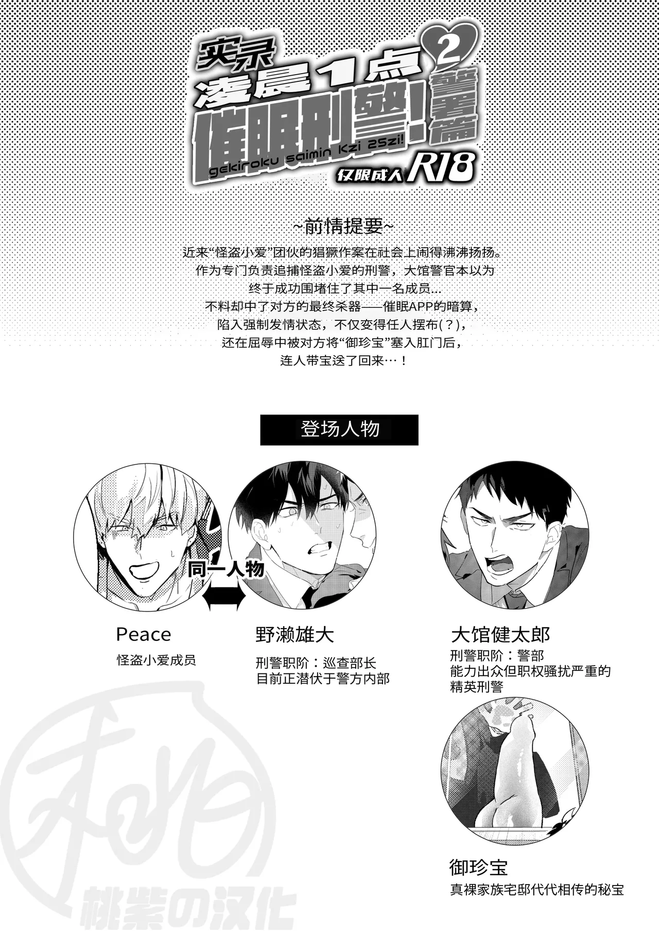 Gekiroku saimin Kzi 25zi! 2~Shonai-hen~| 凌晨1点催眠刑警实录! 2~警署篇~ page 4 full