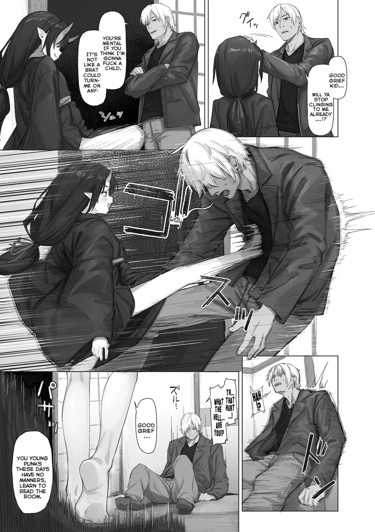 Oni ga Deru ka Hebi ga Deru ka | Caught Between an Oni and a Hard Place page 3 full