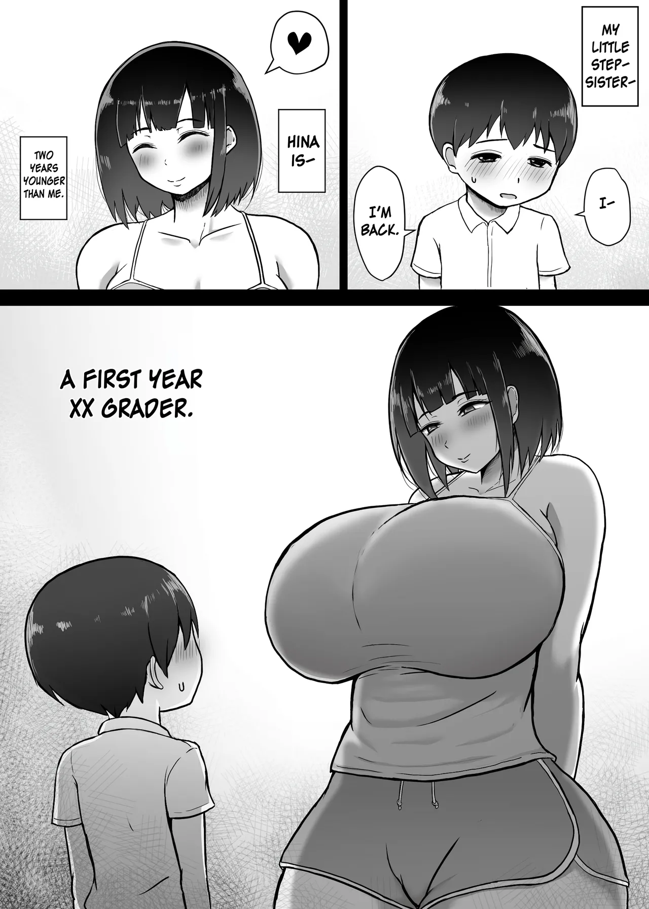 Ookii Gimai ~Hatsuiku ga Yosugiru Soujuku Gimai to Amaama H na Mainichi~ page 3 full