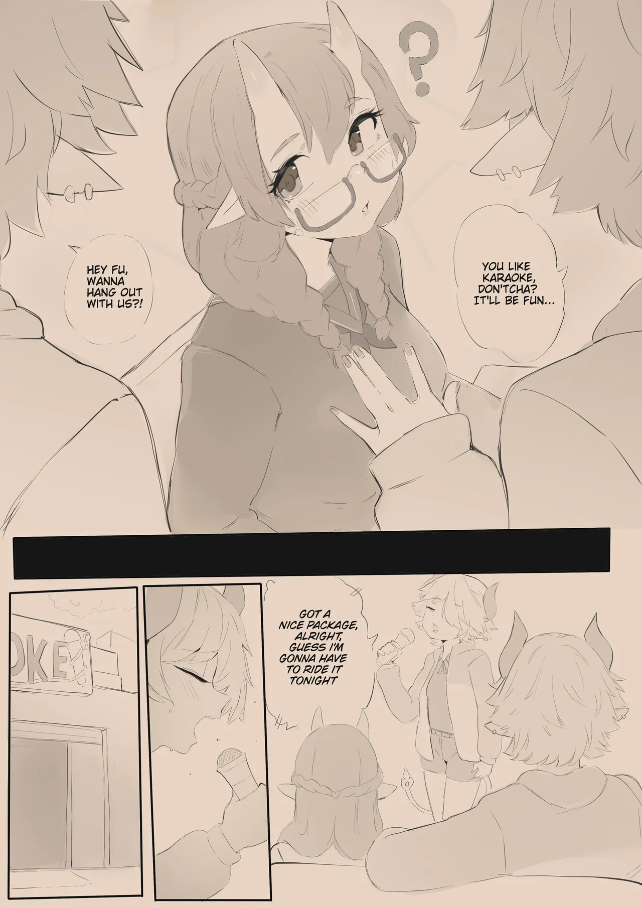 Perverted futanari secretly pushed her virgin girlfriend into 'compensated dating' and got her addicted to it! page 2 full