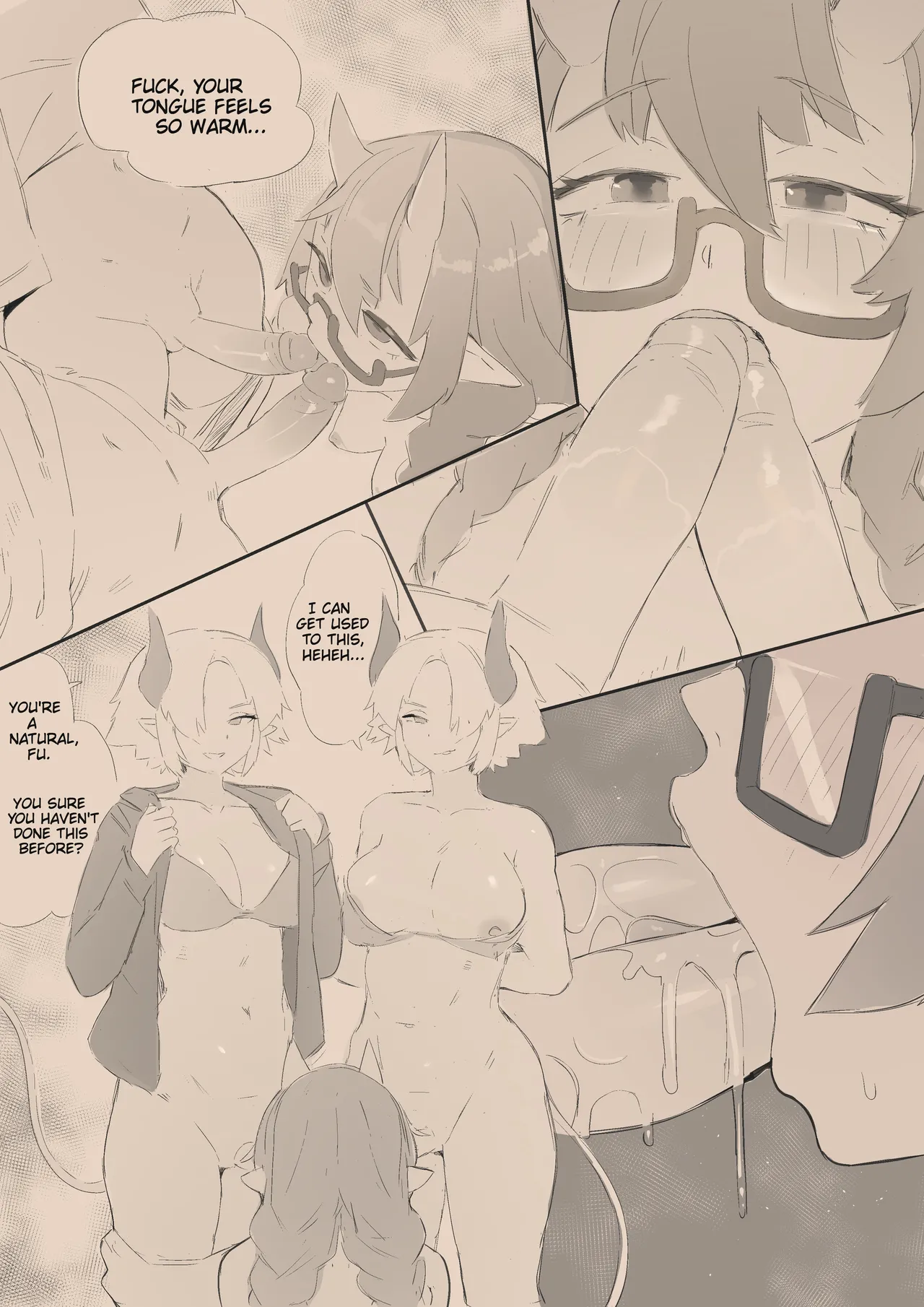 Perverted futanari secretly pushed her virgin girlfriend into 'compensated dating' and got her addicted to it! page 9 full