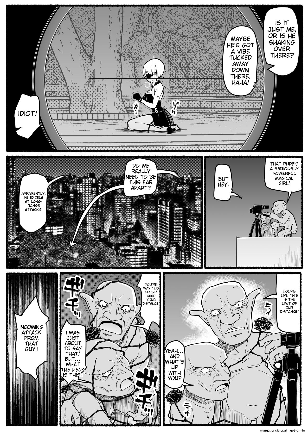 Mahou Shoujo VS Inma Seibutsu 18 page 4 full