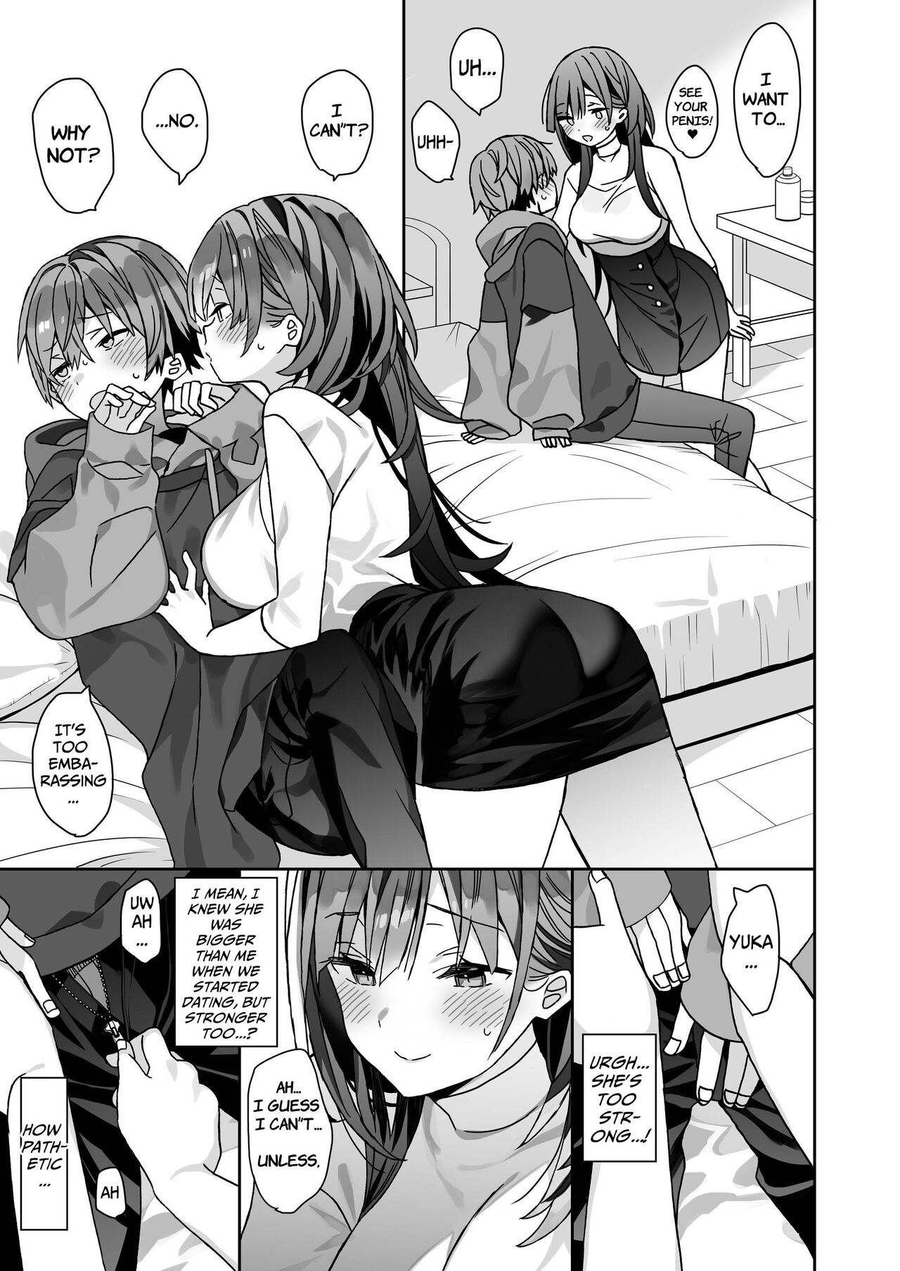 Kogara na Otokonoko ga Dekai Onnanoko to H | Small Guy Has Sex With Big Girl page 8 full