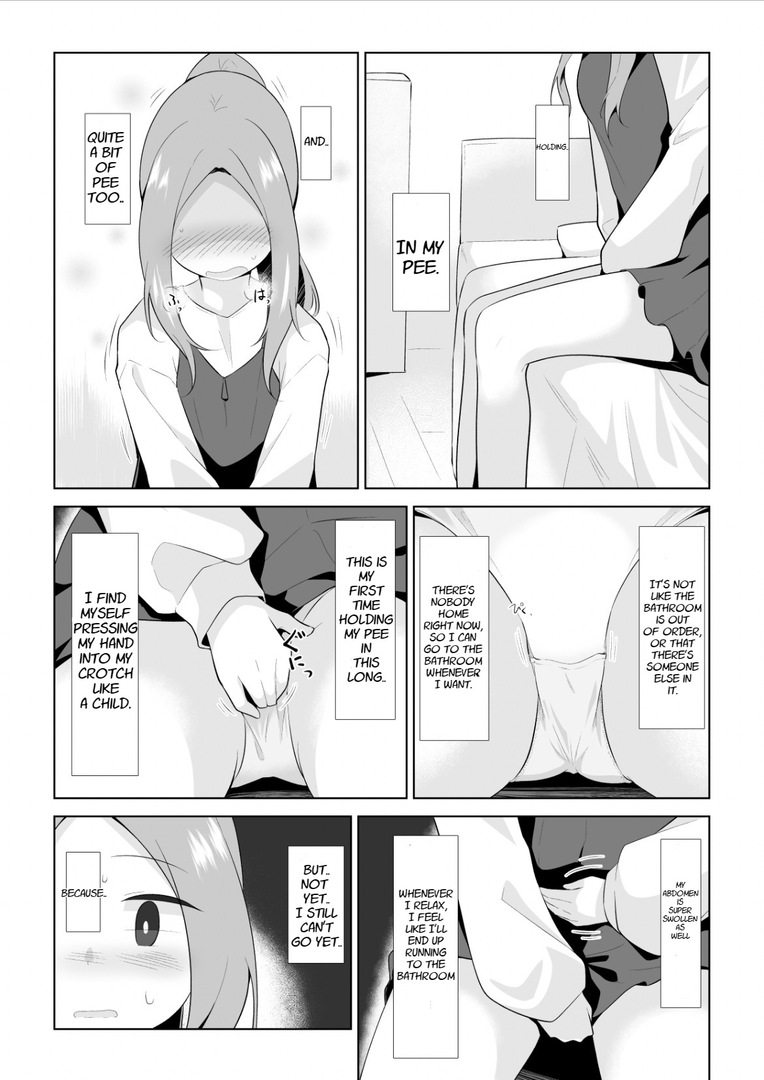 First Time Omorashi page 4 full