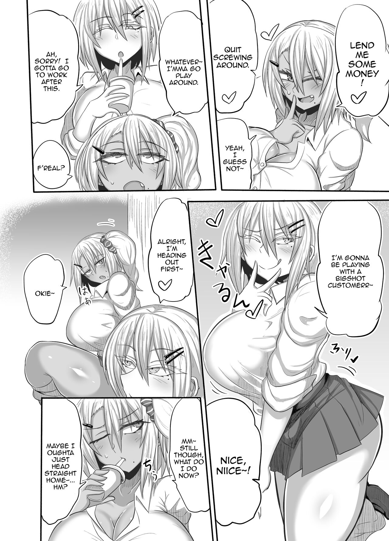 Bitch JK Risa-chan no Baai page 3 full