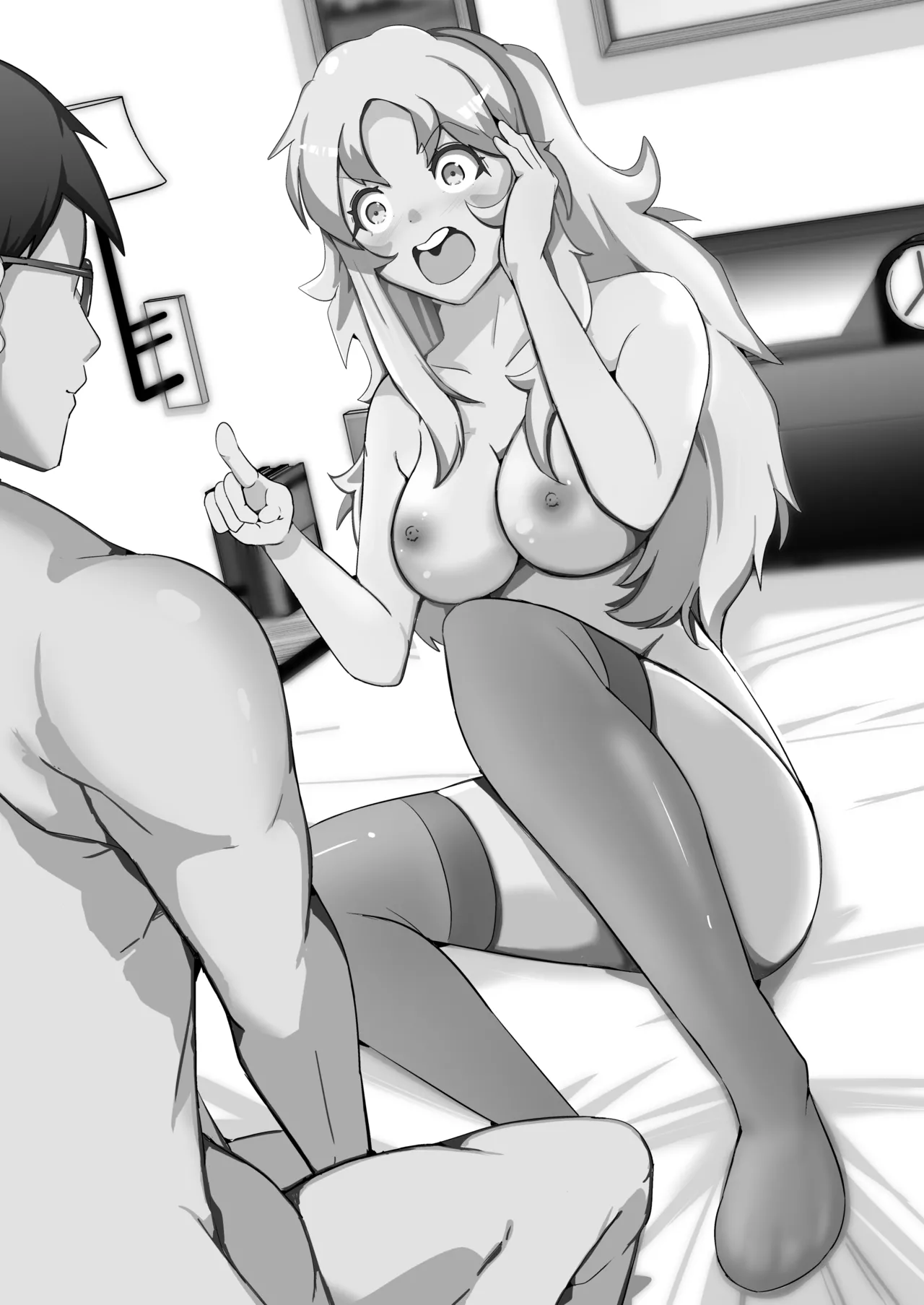 My husband's thing wouldn't get hard so we swapped bodies and he came so well page 8 full